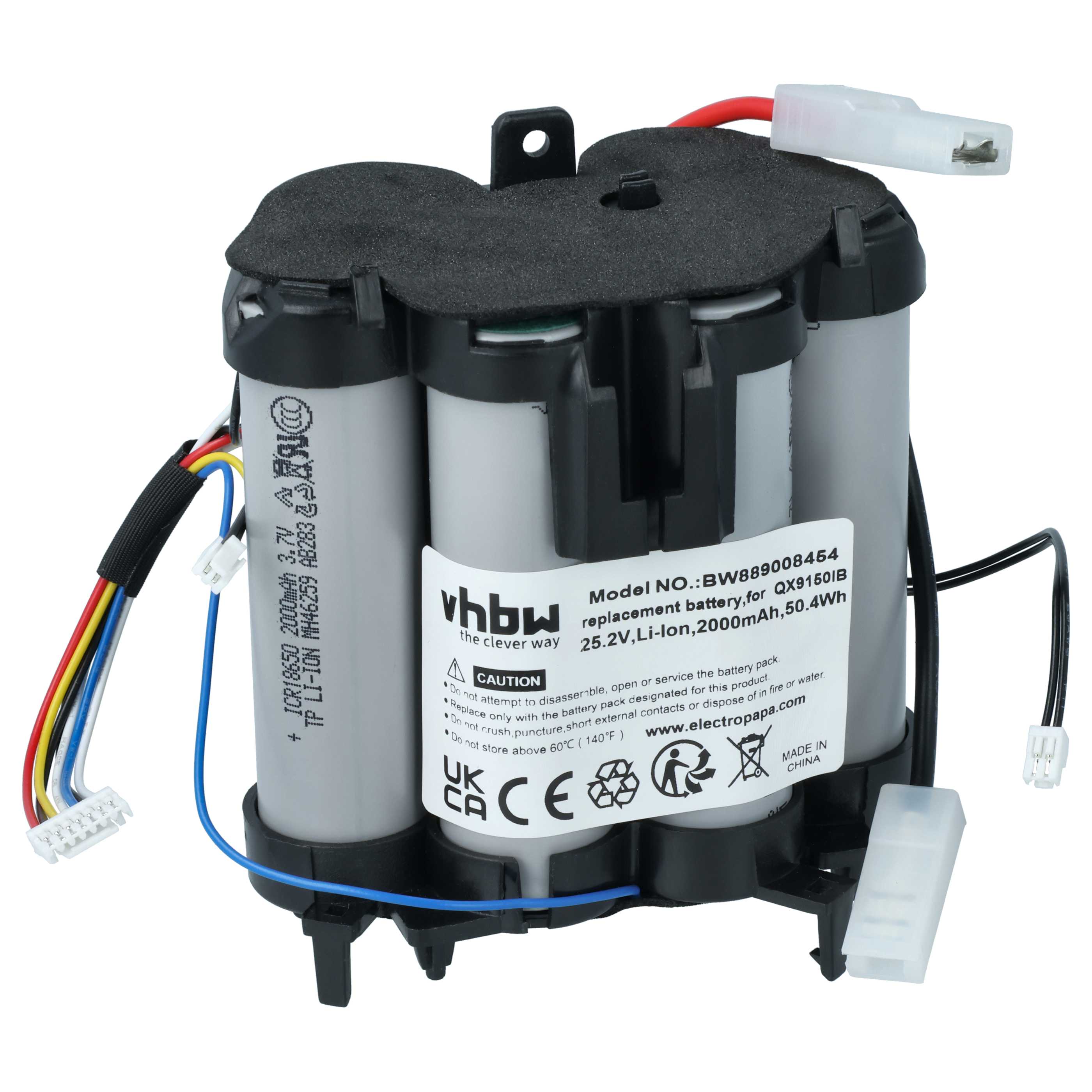 Akumulator do odkurzacza AEG zamiennik AEG 4055542544, 4055478301, 140231463013 - 2000mAh 25,2V Li-Ion
