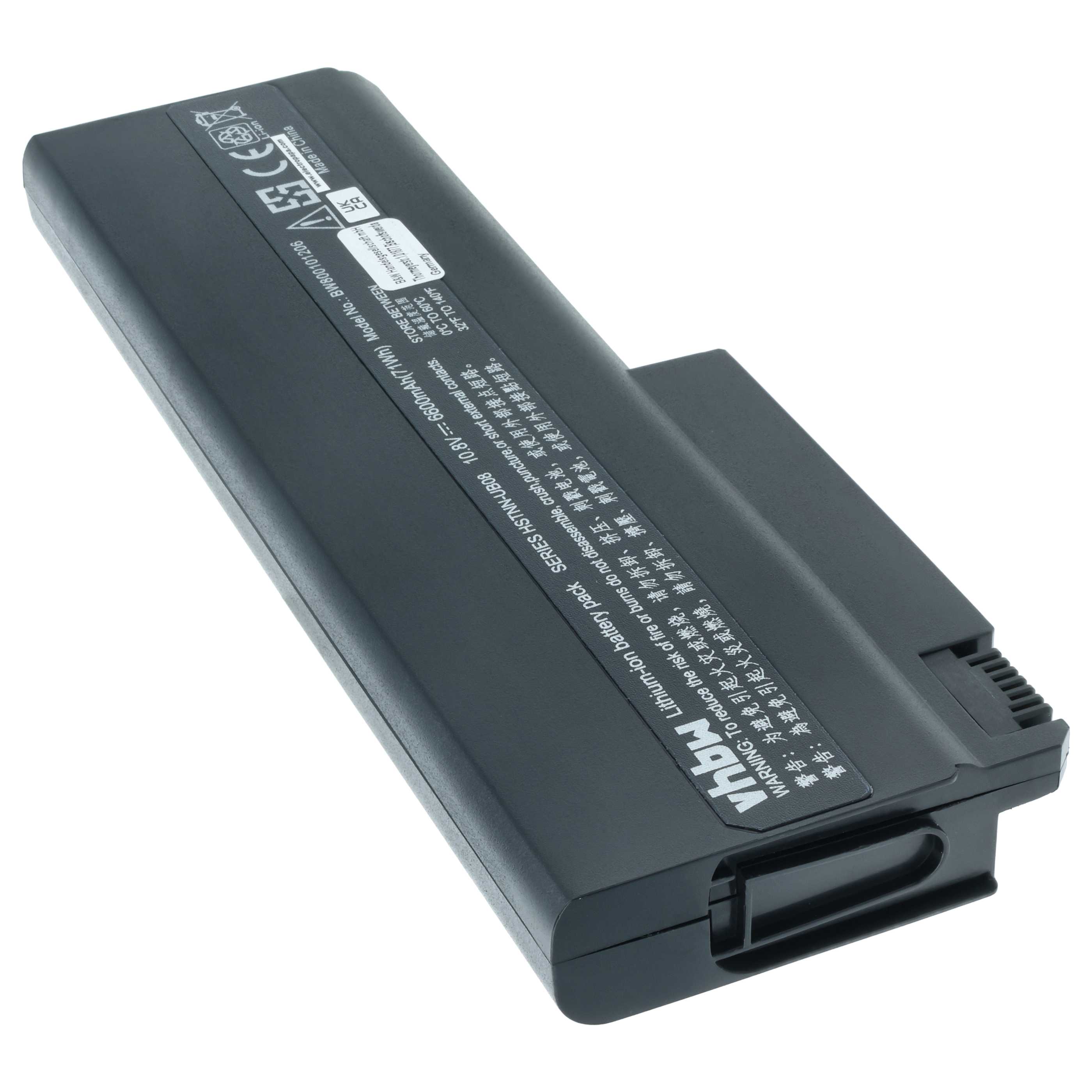 Akumulator do laptopa zamiennik HP 360483-003, 360483-004, 360483-001 - 6600 mAh 10,8 V Li-Ion, czarny