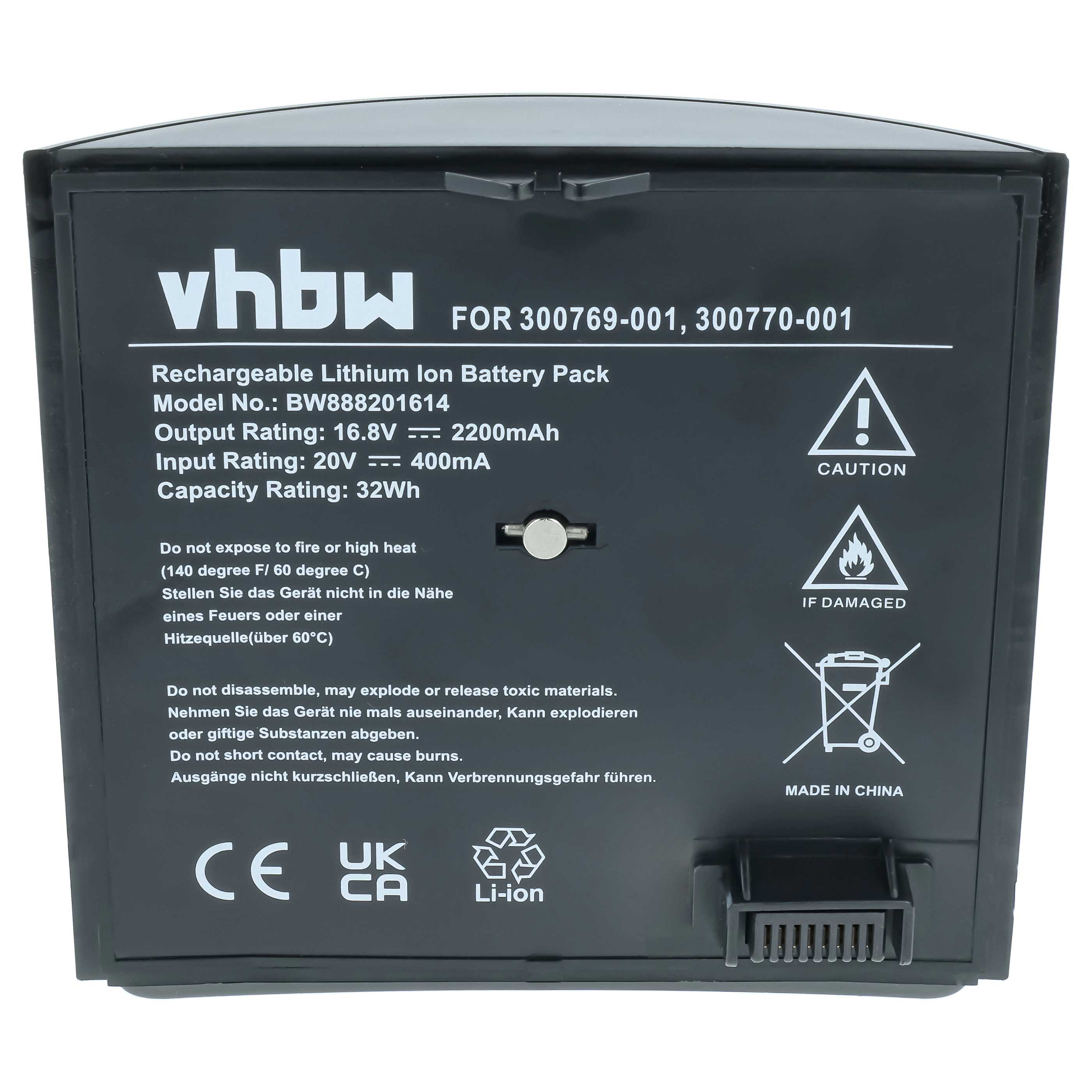 Akumulator do głośnika zamiennik Bose 300769-001, 300769-004, 300769-003, 300769-002 - Li-Ion 2200mAh
