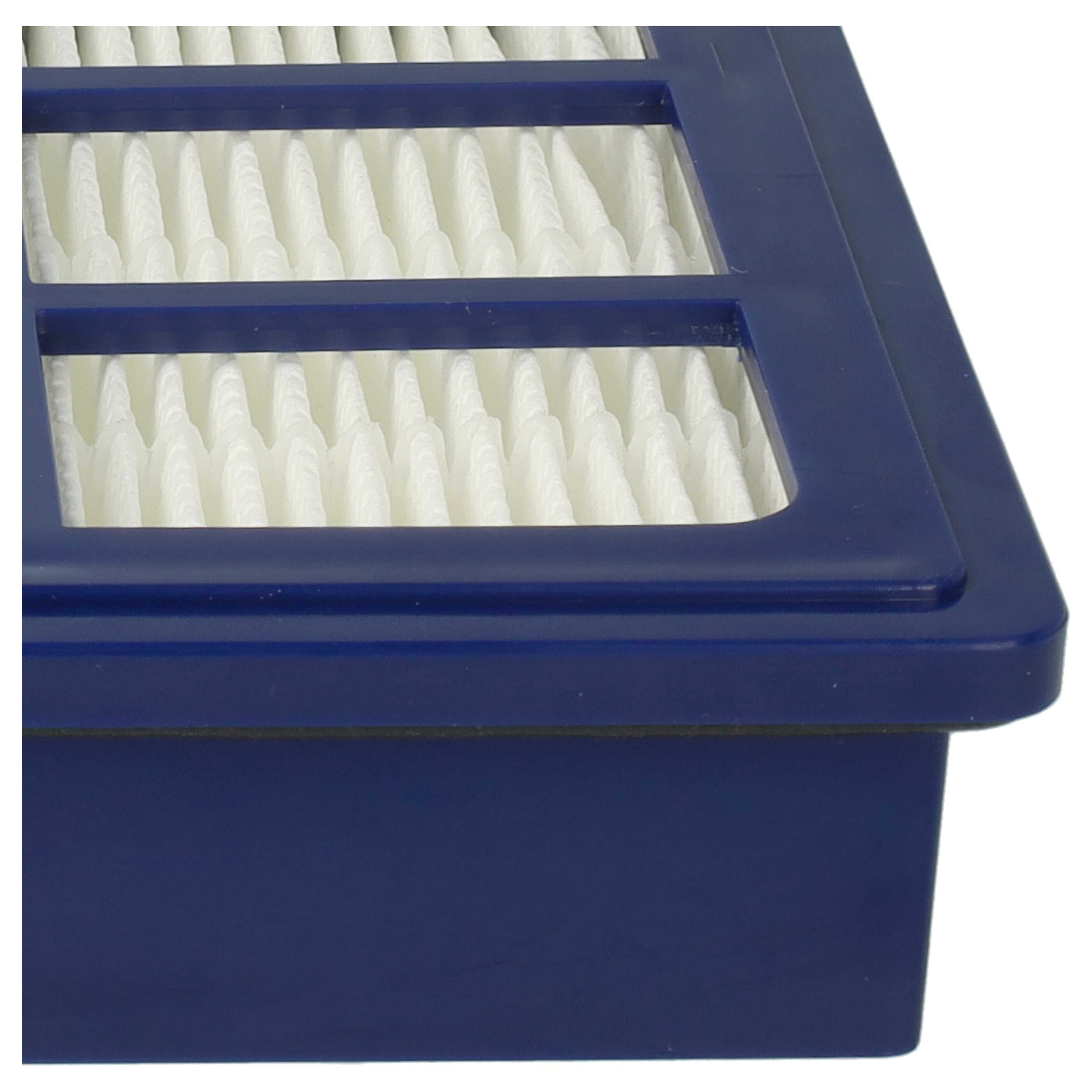 10x filtro reemplaza Nilfisk 147 0432 500 para aspiradora - filtro Hepa H12 - blanco / azul
