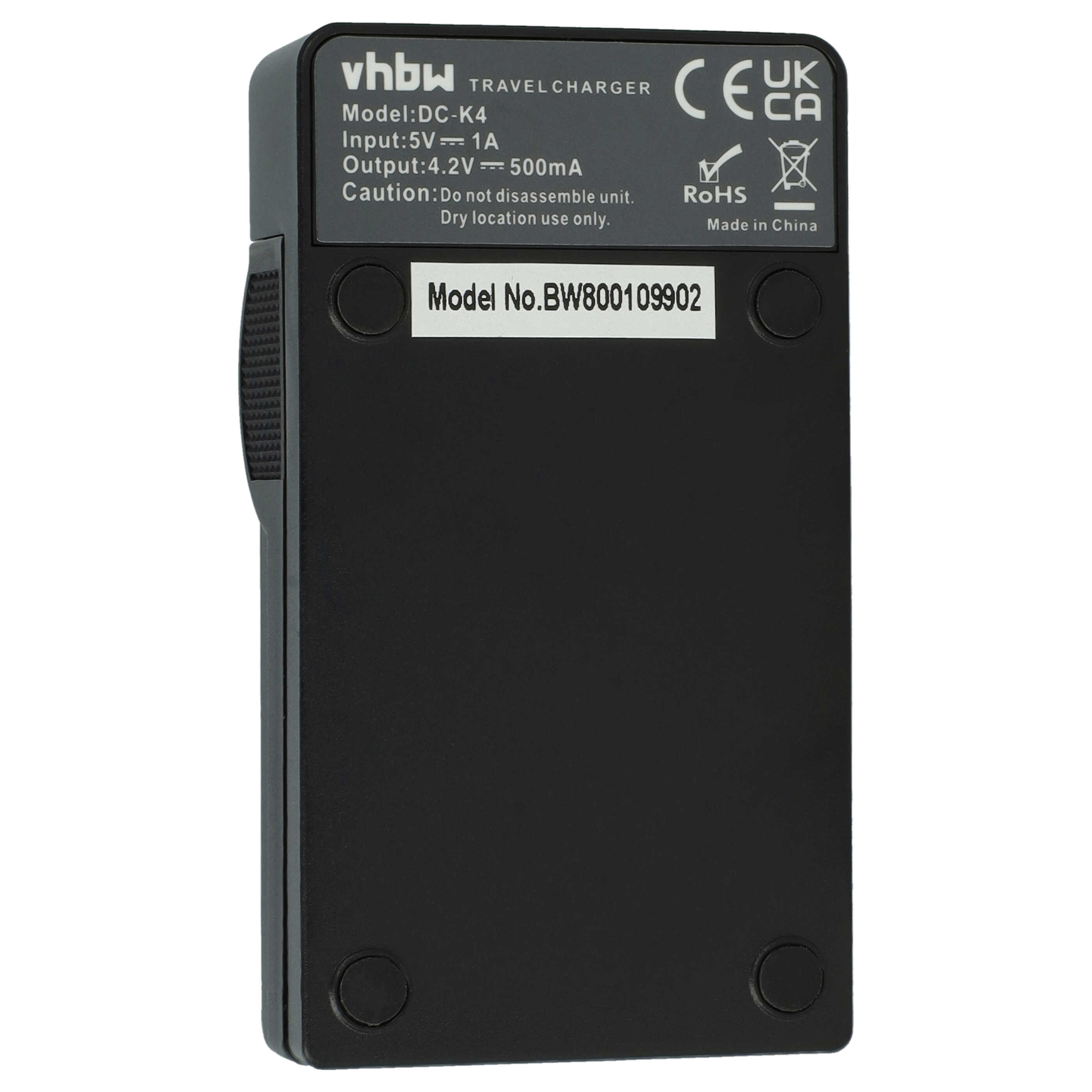 Battery Charger suitable for Canon NB-11L Camera etc. - 0.5 A, 4.2 V