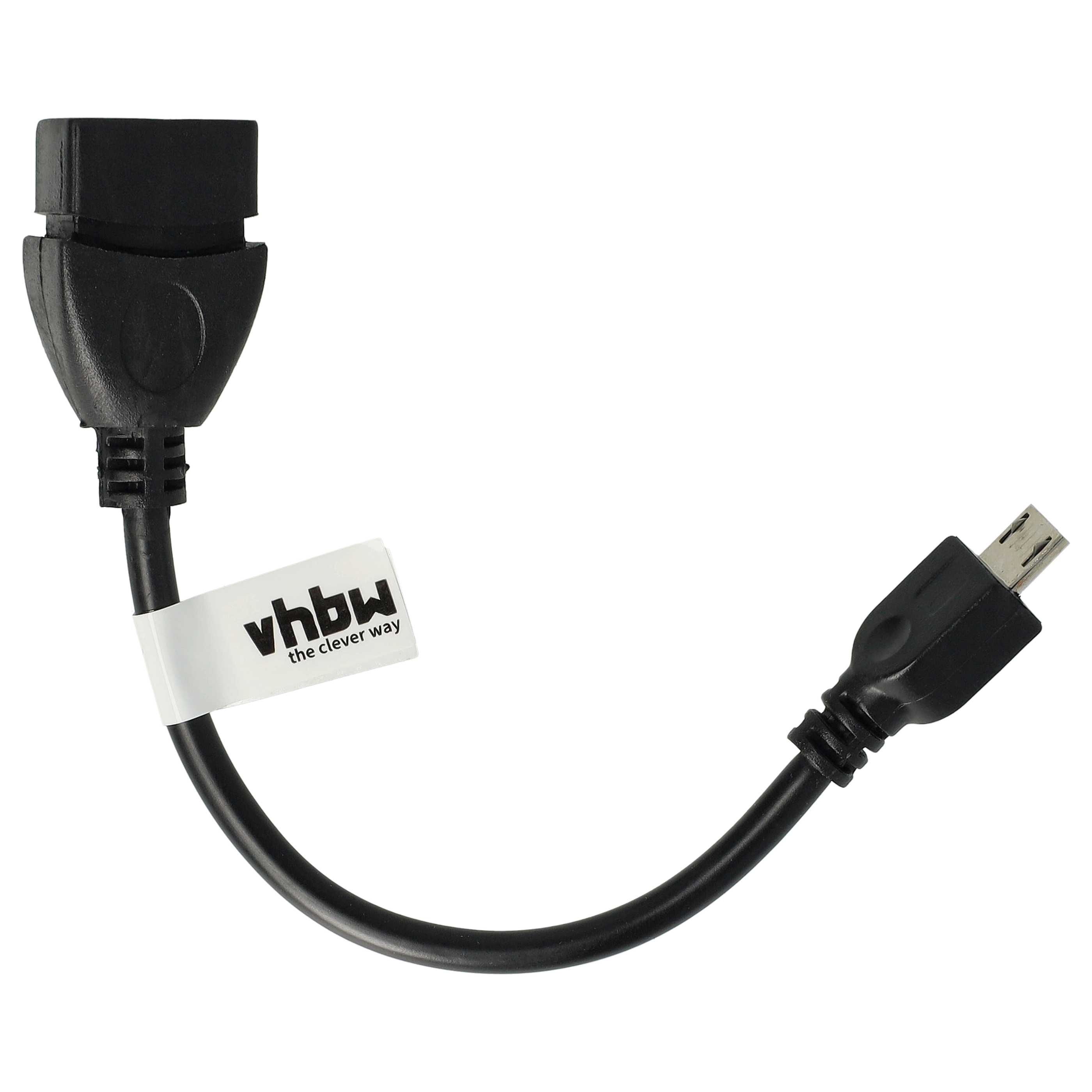 Adaptador OTG Micro-USB a USB (hembra) para smartphones, tablets, computadora 
