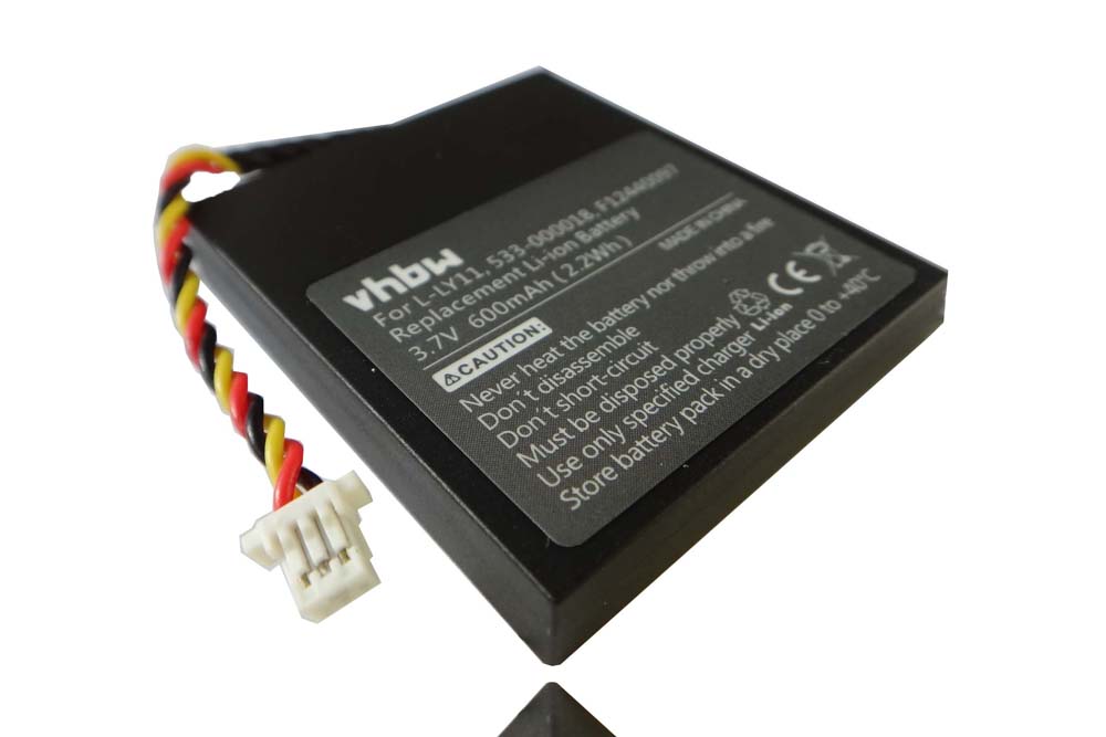 Batterie remplace Logitech F12440097, 533-000018, L-LY11 pour souris sans-fil - 750mAh 3,7V Li-ion