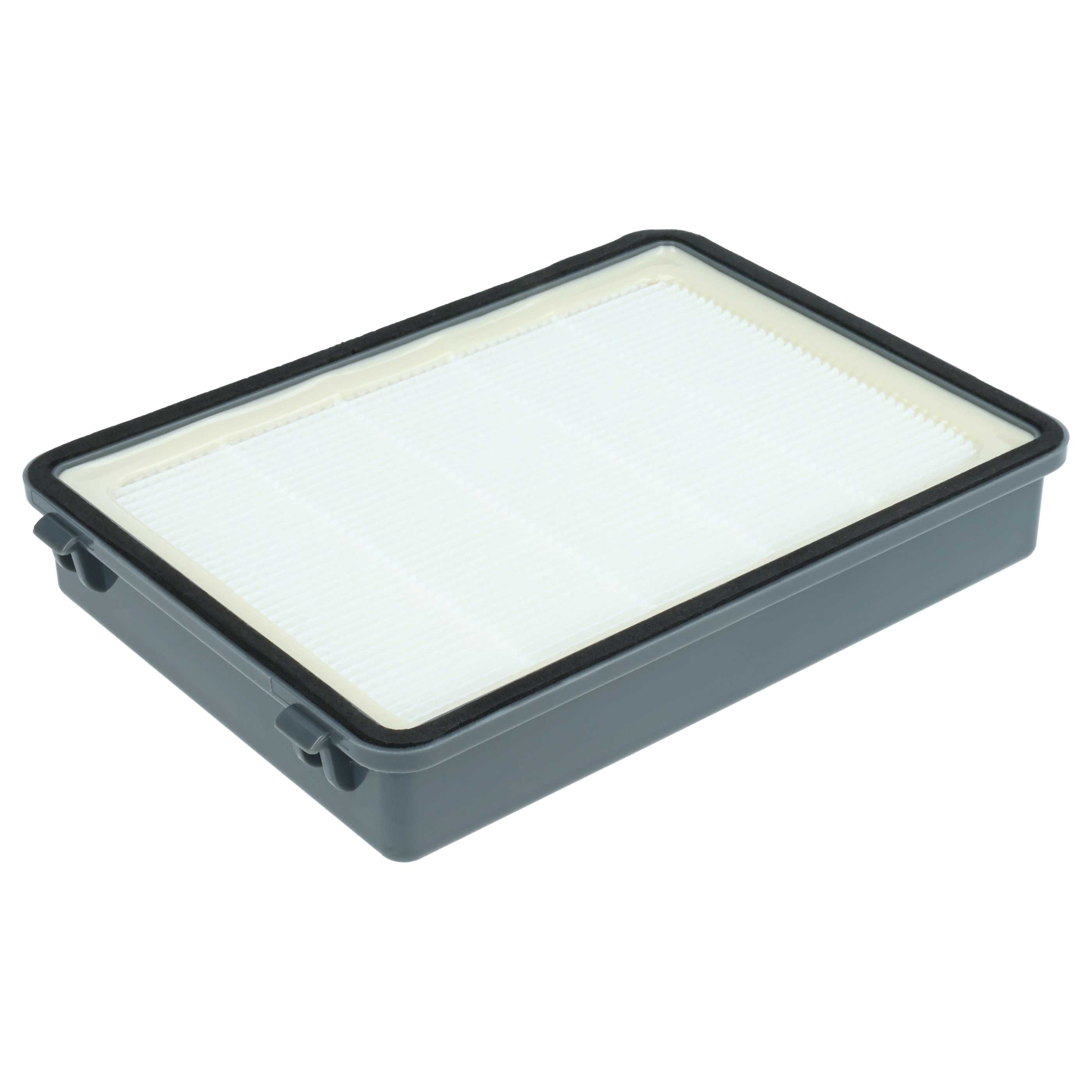 2x Filtro reemplaza Kärcher 2.863-237.0, 4054278229676 para aspiradora filtro Hepa - blanco / gris