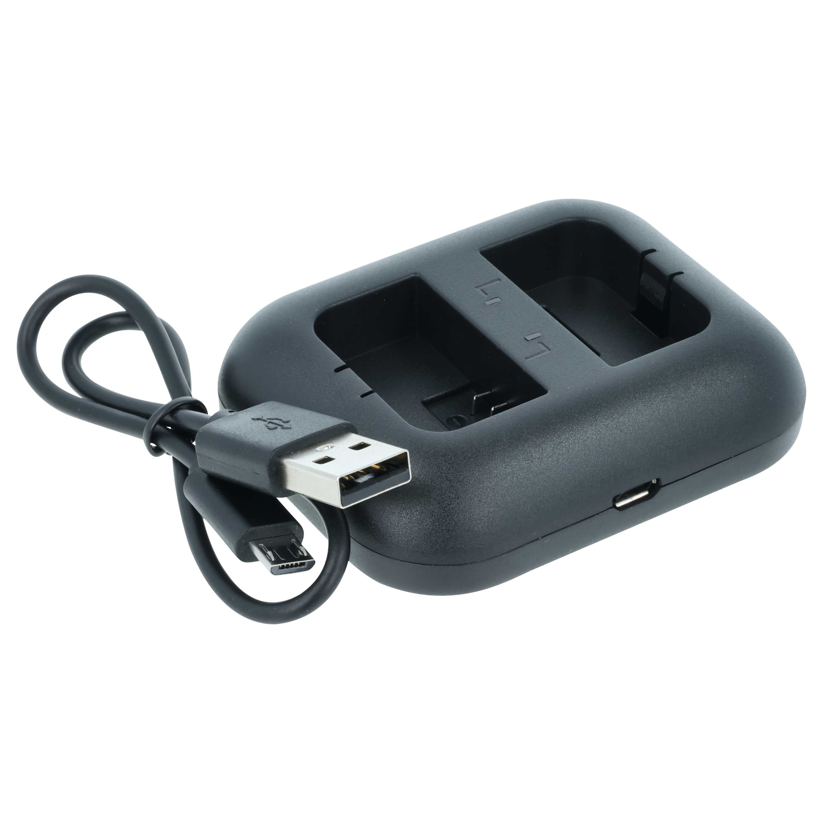 Battery Charger Micro-USB + Cable Micro-USB suitable for Sony DSC-RX10 III Digital Camera - 0.6 A