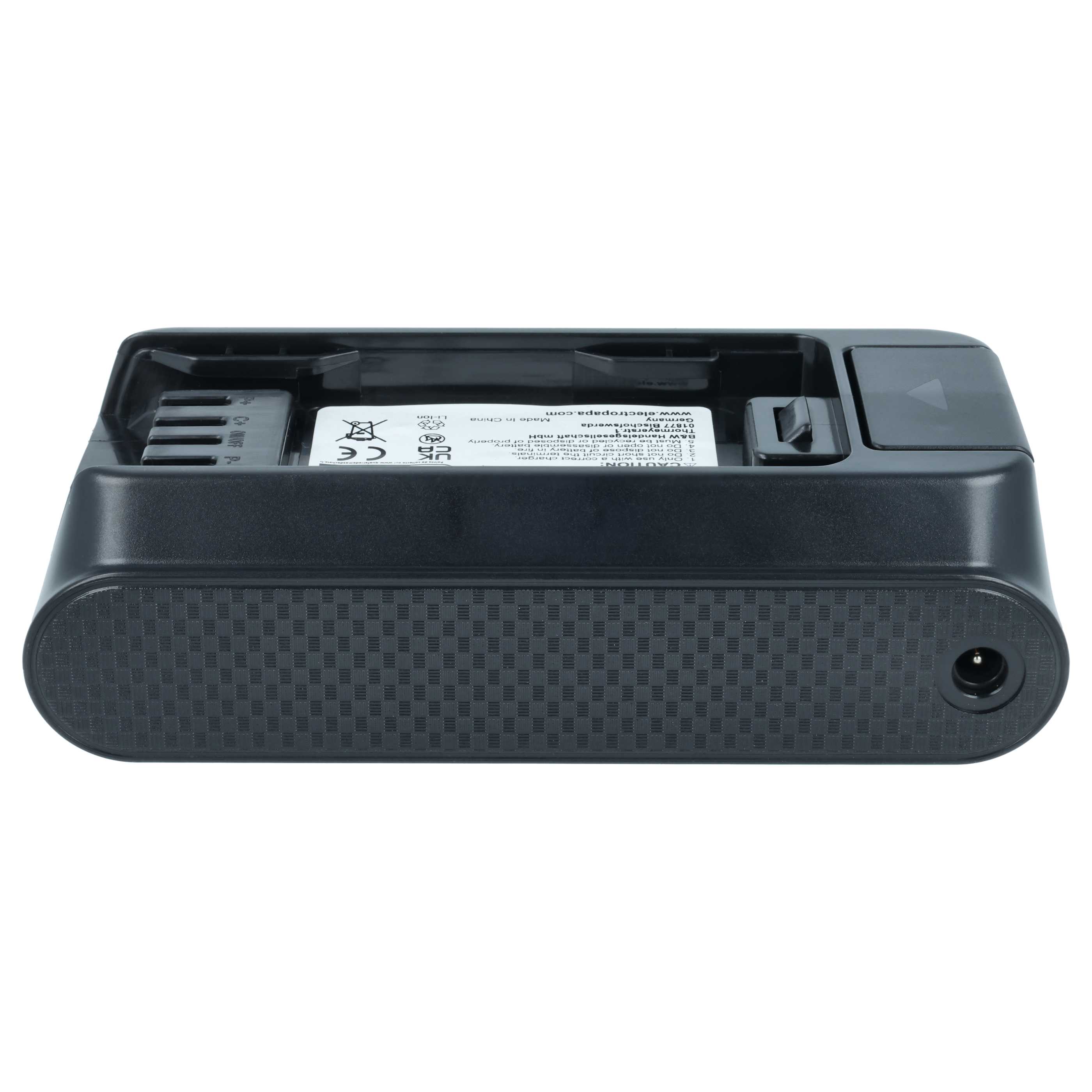 Battery replaces Shark XBTR625KSLN, XBTR625KSLEU, XBTR625KDC, XBTR625 for Shark 3000mAh, 21.6V, Li-Ion