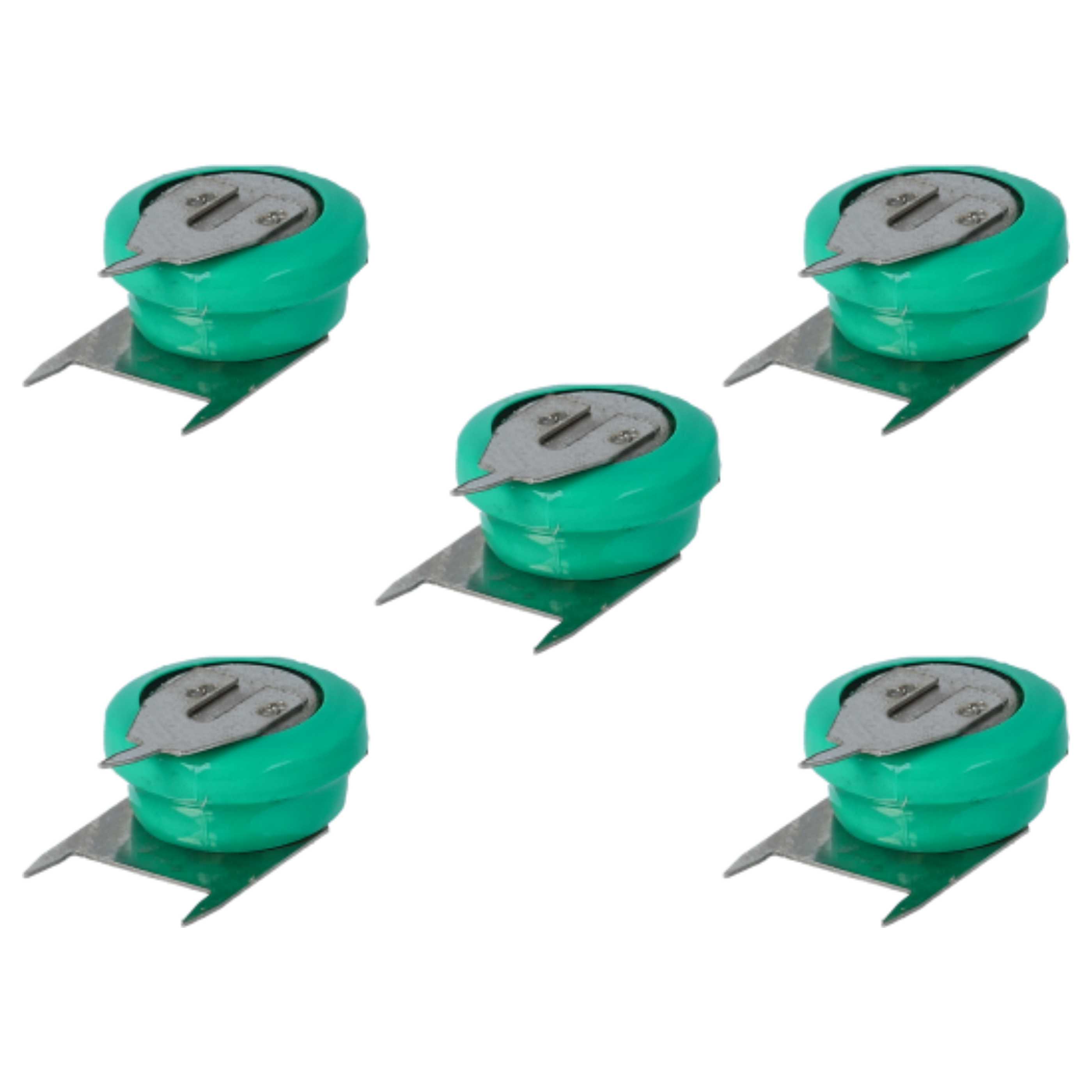 5x Piles bouton de type V40H pour le modélisme et autres - 40mAh 1,2V NiMH