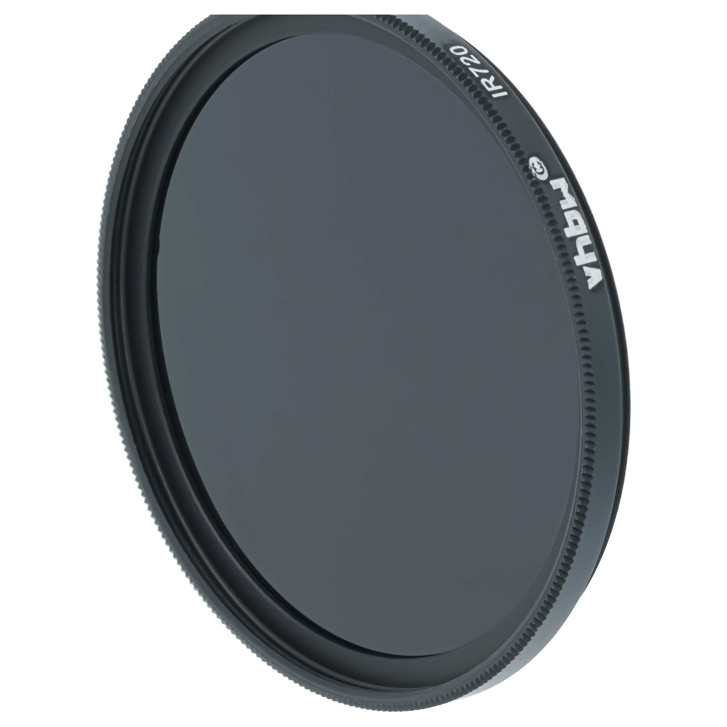 Filtr podczerwieni 720nm na obiektyw z gwintem 52 mm - Filtr IR
