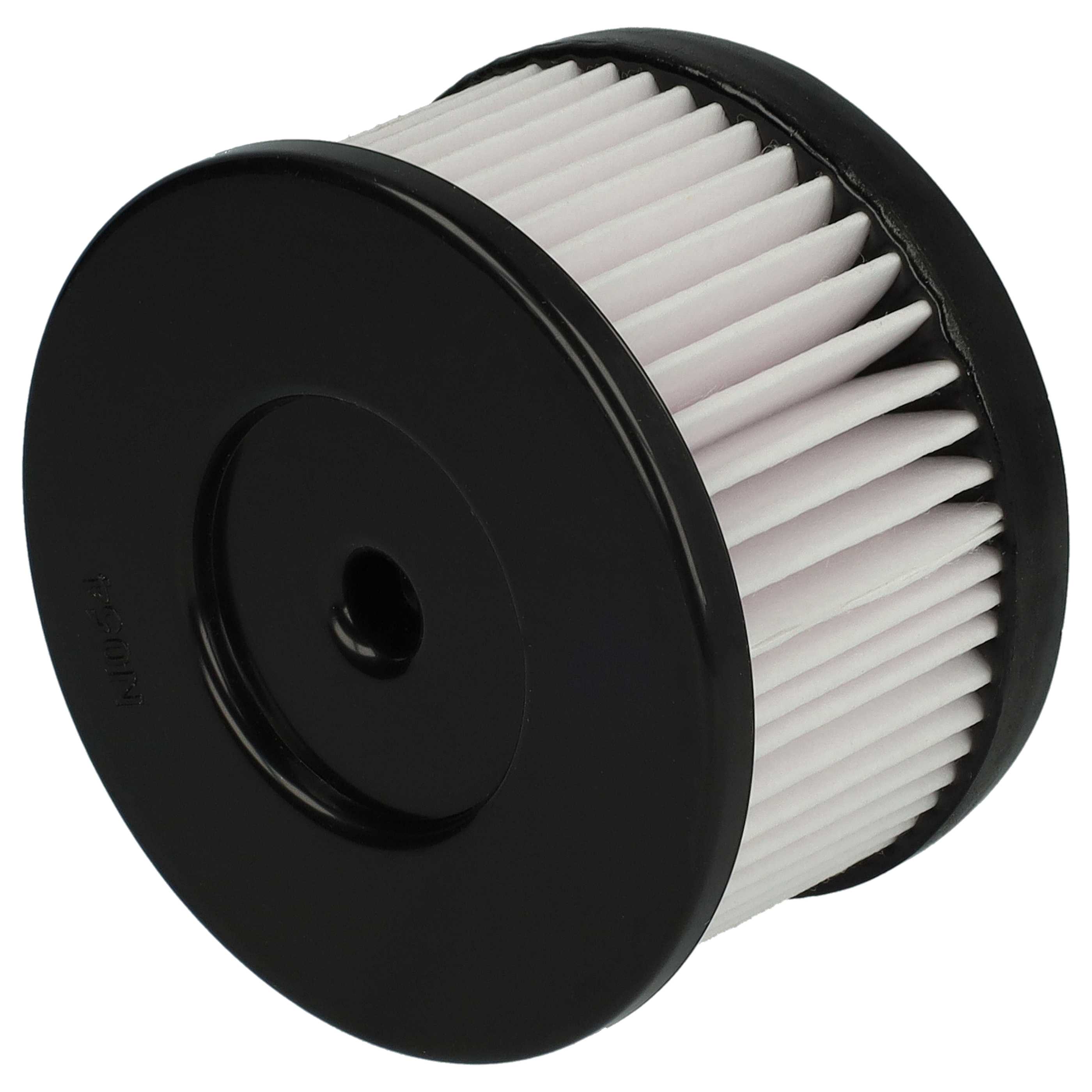 2x Filtercartridge filter replaces Rowenta ZR009004, 3221614007446 for Rowenta Vacuum Cleaner, black / white