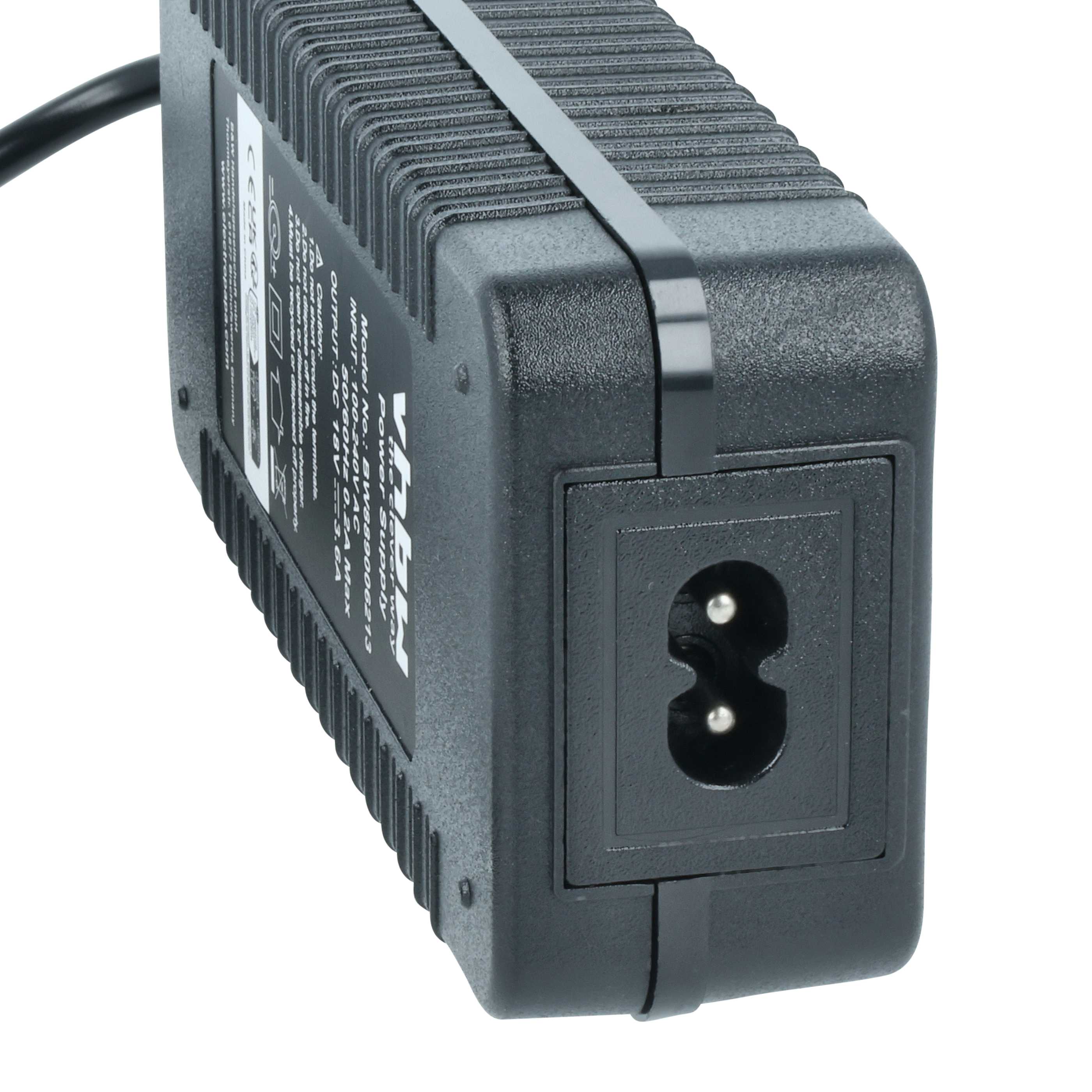 Mains Power Adapter suitable for Kettler Ergometer EX1 Fitness Equipment, Home Trainer - 256 cm