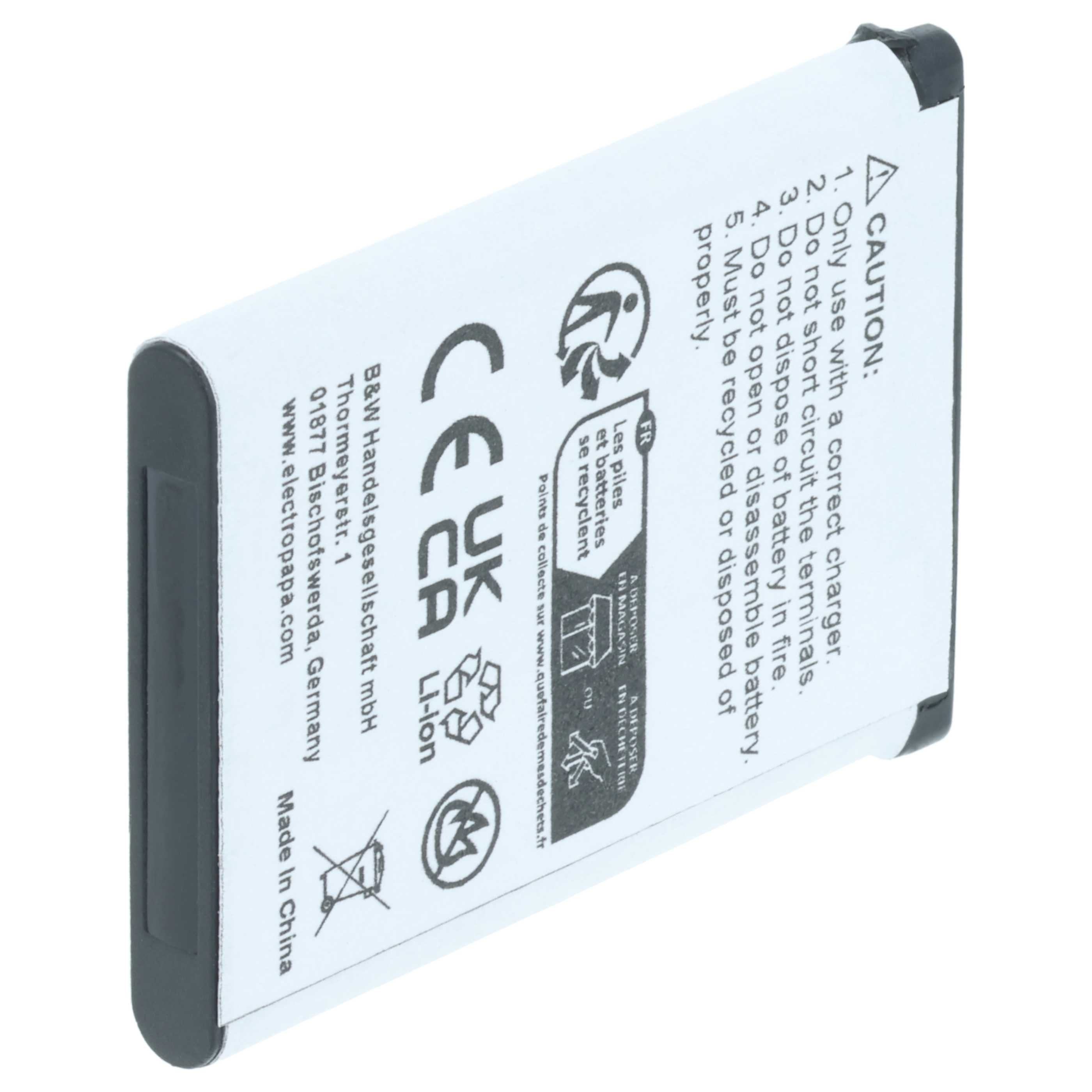 Akumulator do telefonu smartfona zamiennik Sony-Ericsson BST-37 - 600 mAh 3,7 V Li-Ion