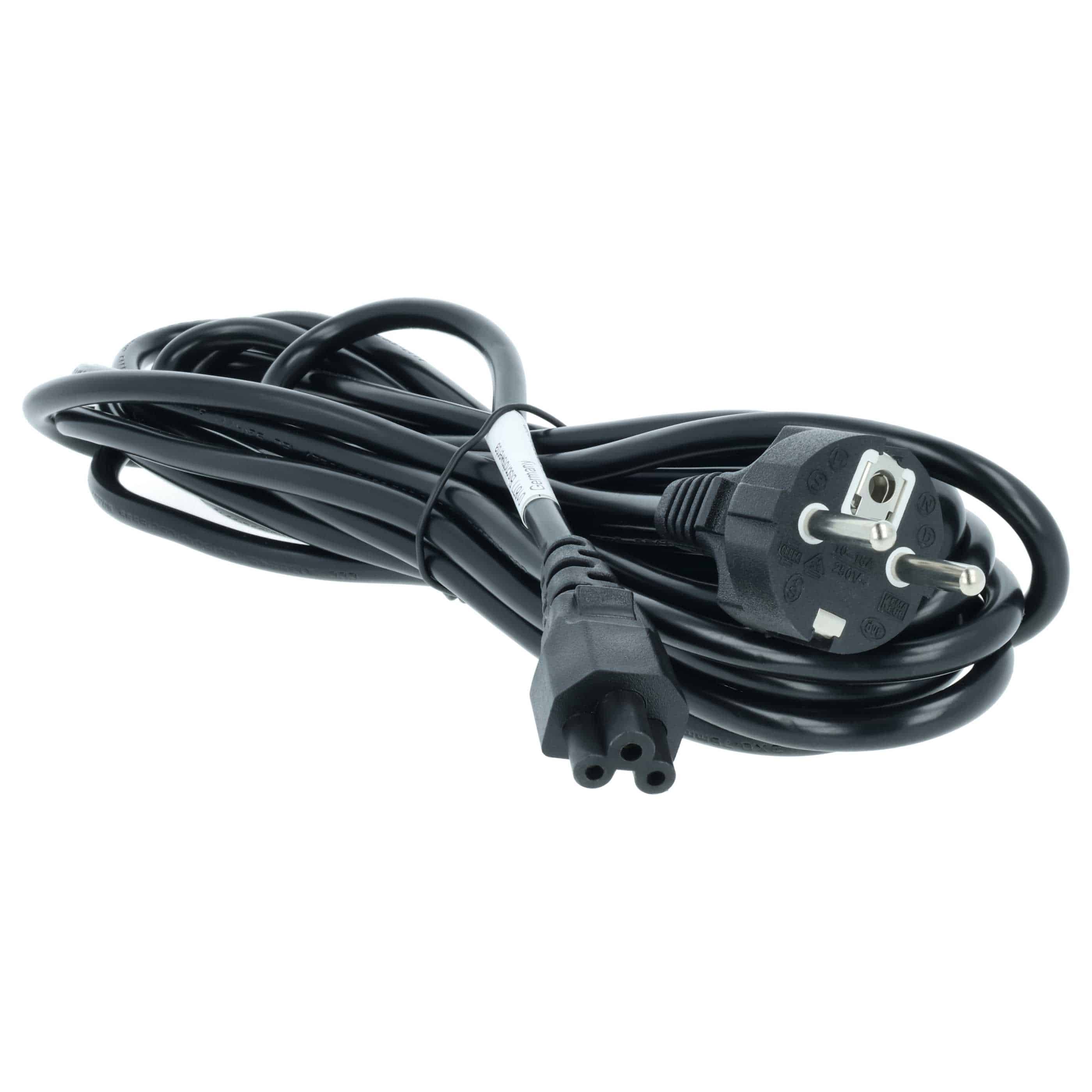 C5 Power Cable Euro Plug suitable for Vorwerk VR200 base station, VR300 base station Robot Vacuum Cleaner - 5
