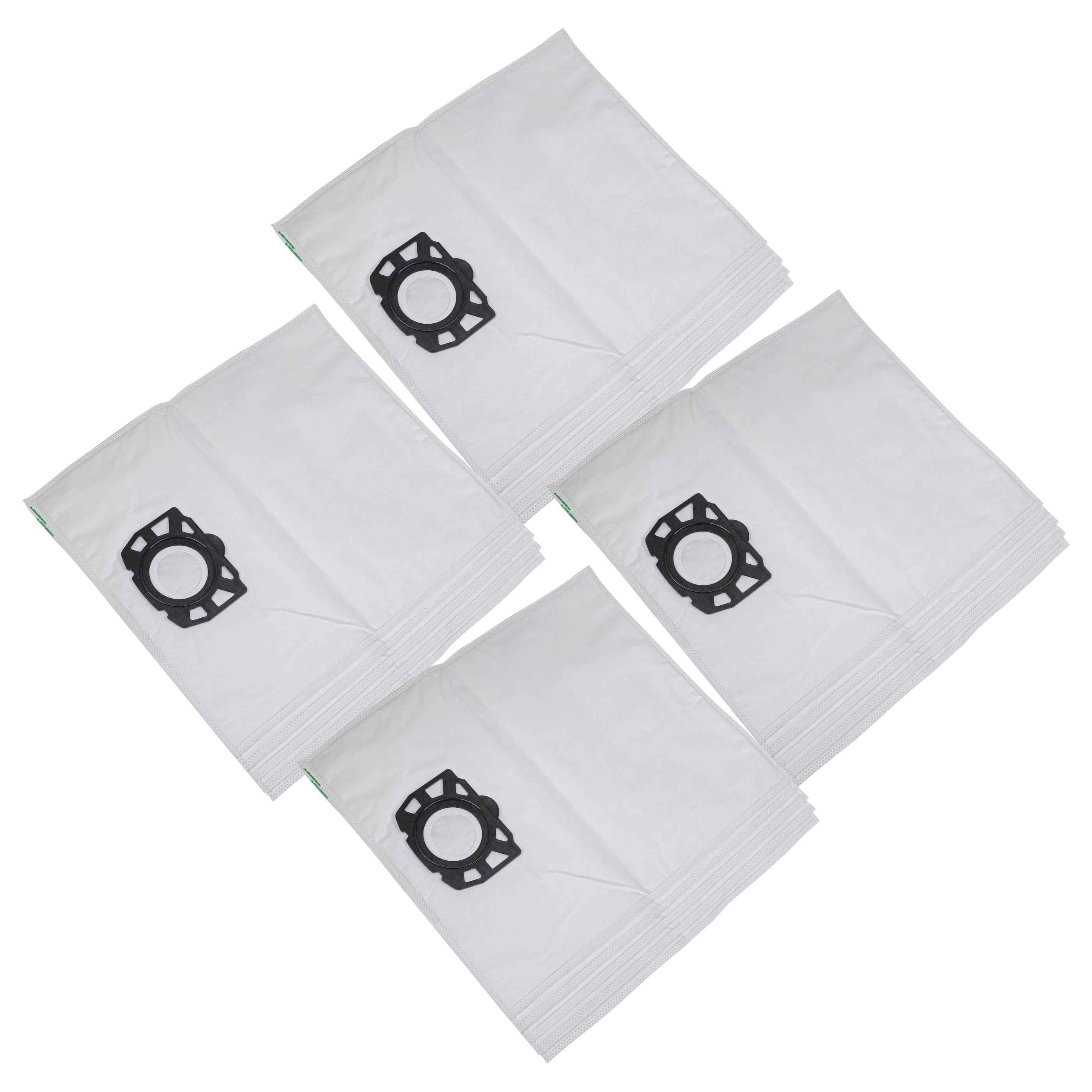 20x Sac remplace Kärcher 69044130, 4039784550339, 6.904-413.0 pour aspirateur Kärcher - microfibre non tissée