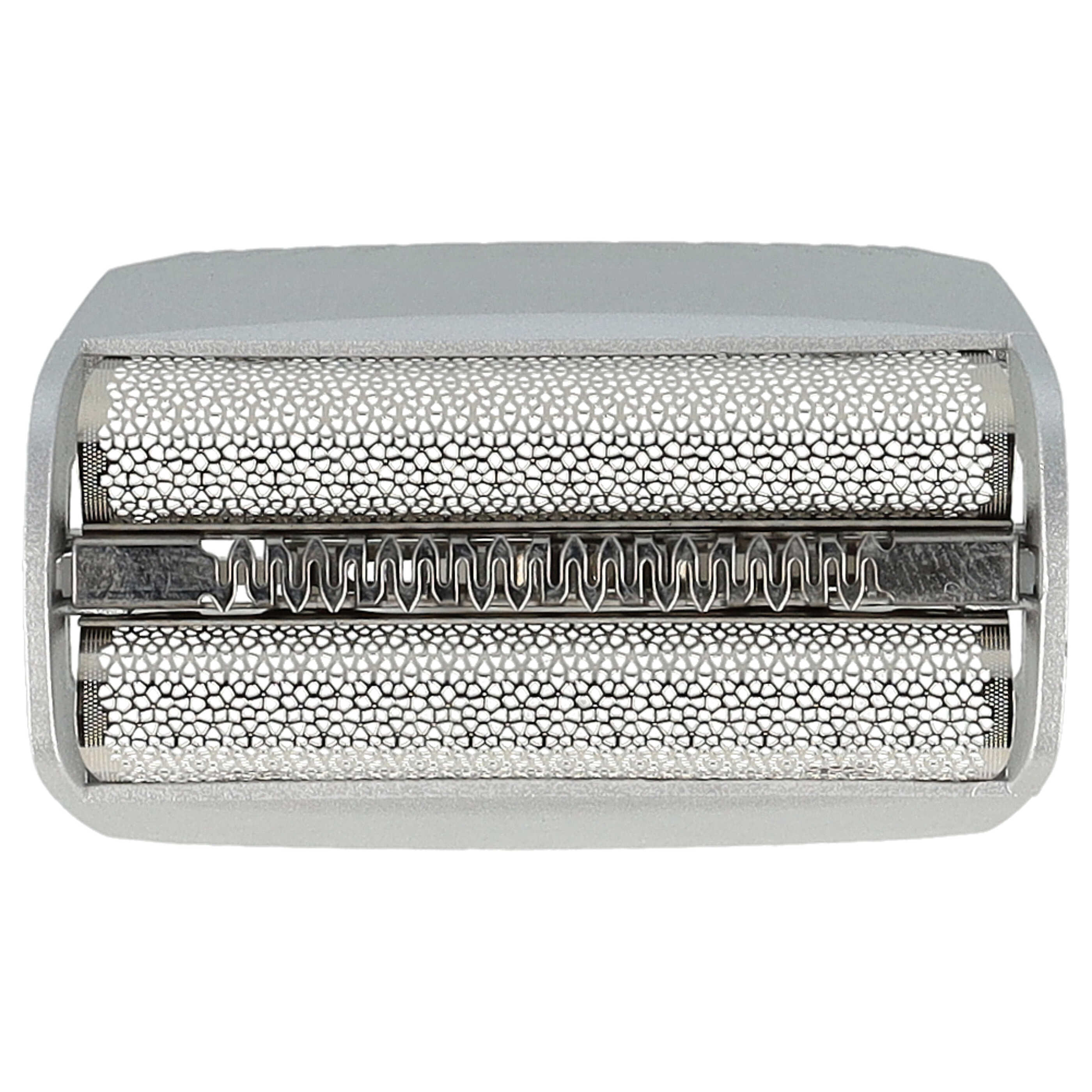 Doble hoja de corte reemplaza Braun 30B Mul, 30B, 30S para afeitadoras Braun - incl. marco, plata