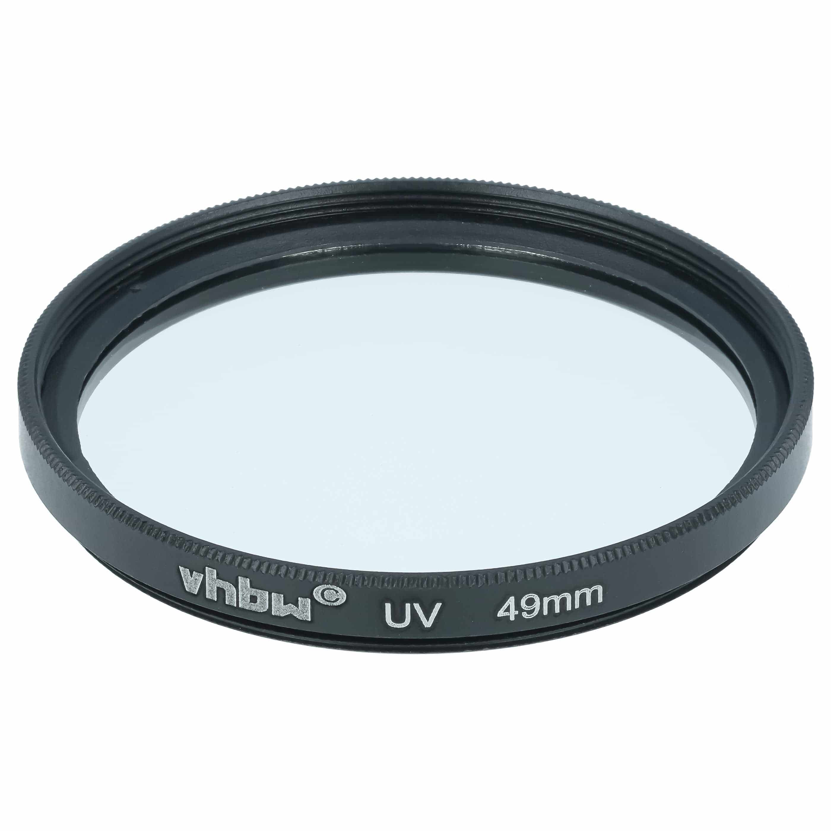 Filtr UV 49mm na obiektyw do różnych modeli aparatów - filtr ochronny