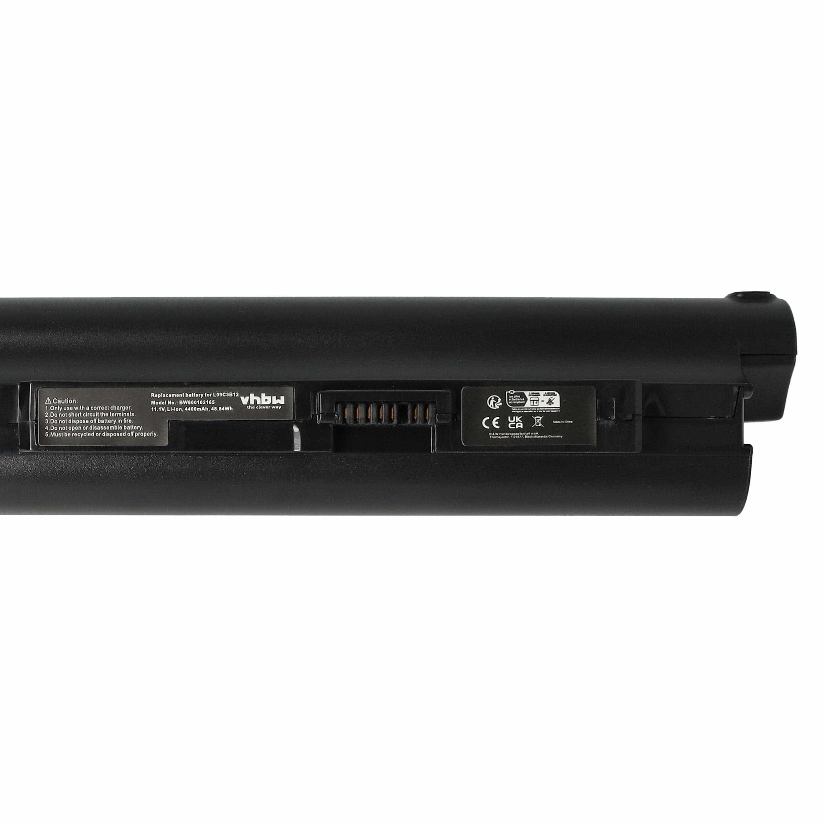 Akumulator do laptopa zamiennik Lenovo 55Y9382, L09C3B12, 55Y9383, L09C3B11 - 4400 mAh 11,1 V Li-Ion, czarny