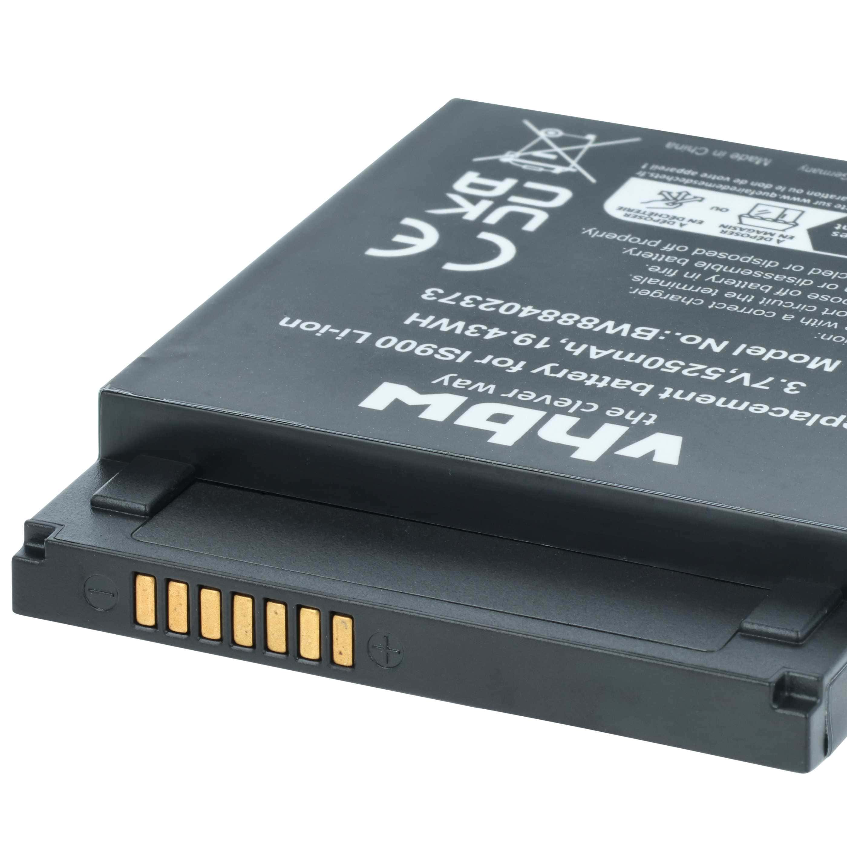 Batería reemplaza Pax IS900 para lector de tarjetas (5250 mAh, 3,7 V, Li-Ion)