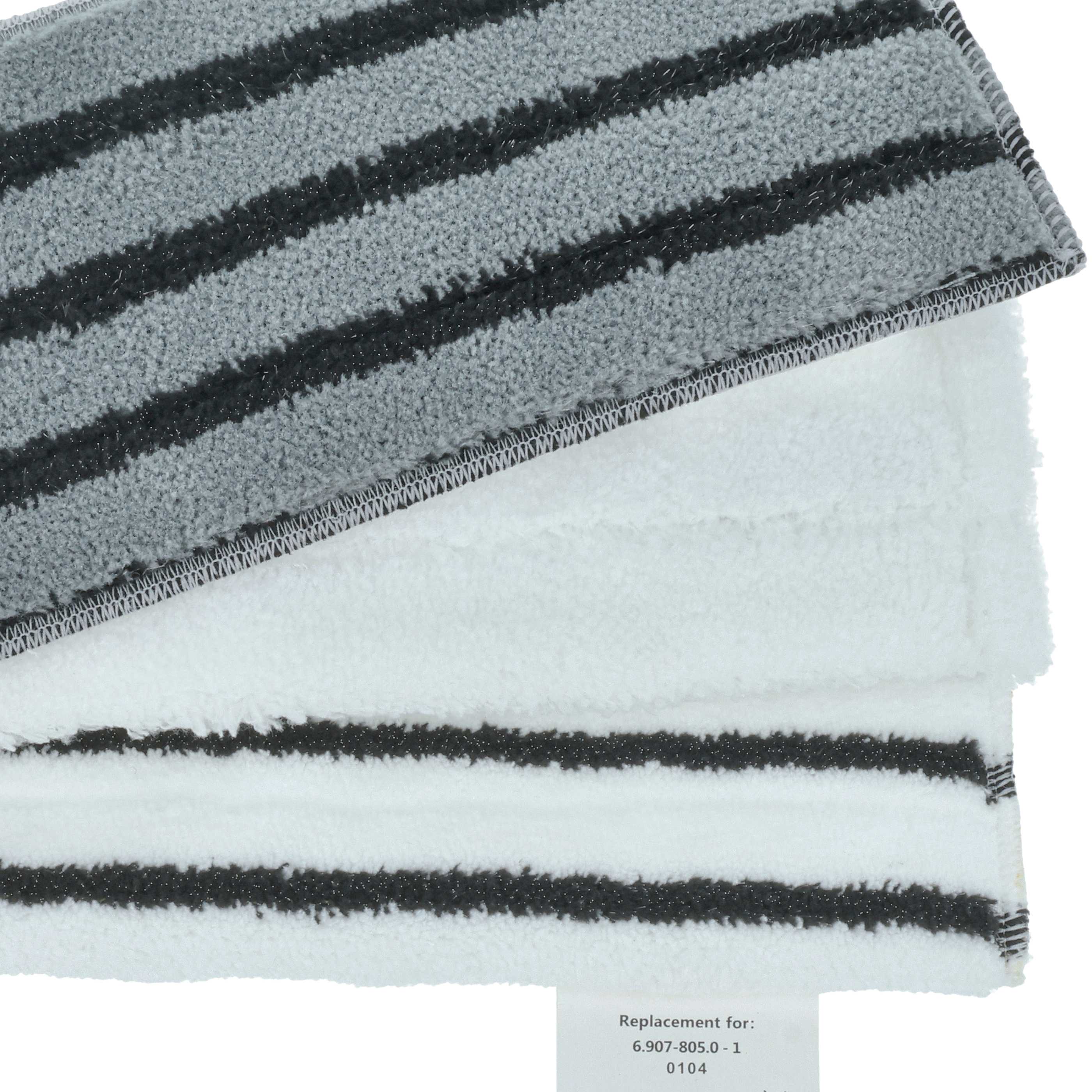 3x Mop Pad replaces Kärcher 2.863-341.0 for Kärcher Steam Cleaner