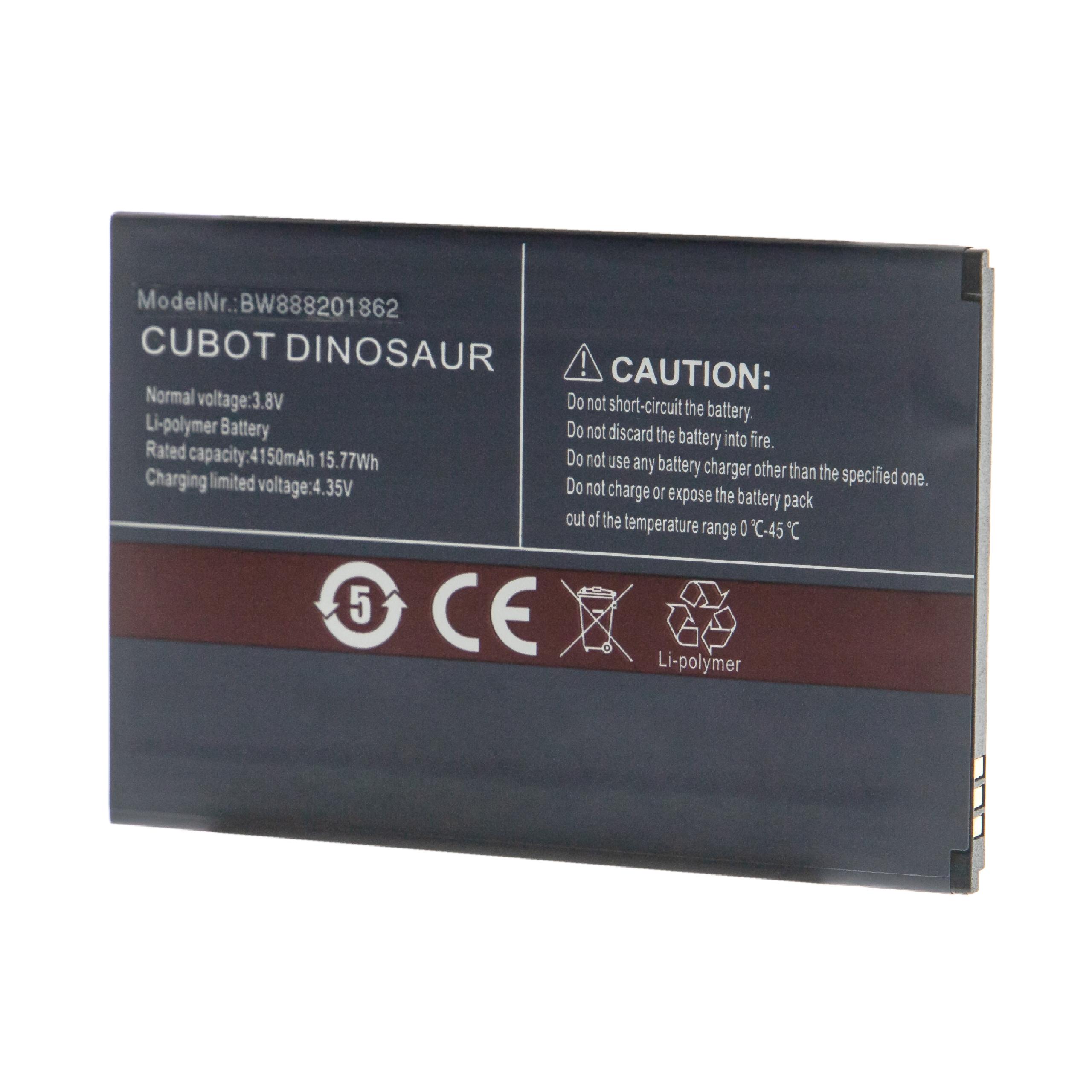 Batteria per cellulare Cubot Dinosaur - 4150mAh 3,8V Li-Poly