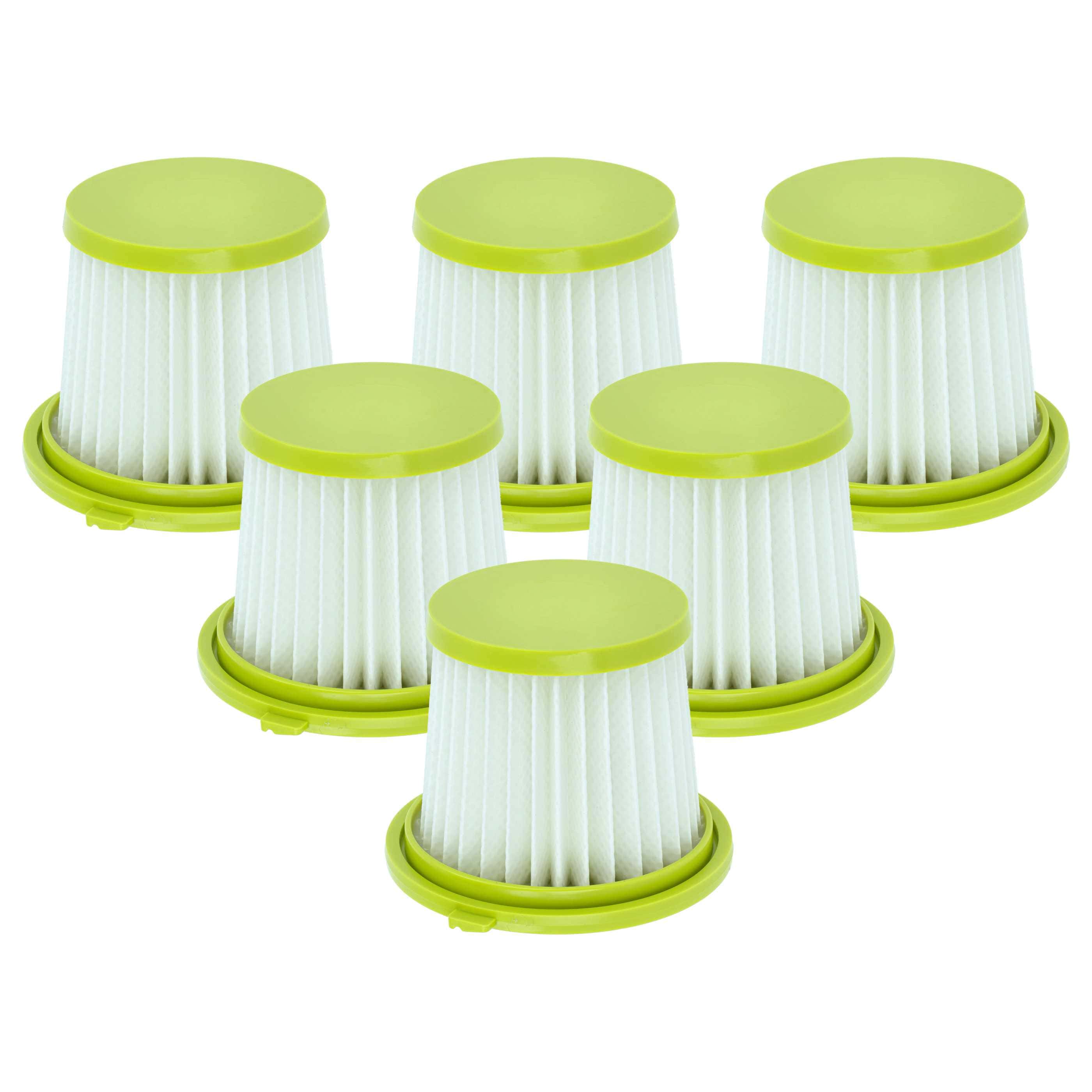 6x Filter replaces Ryobi HAHV33, A32HFOO, A32F05N for Handheld Vacuum Cleaner, filter class H11