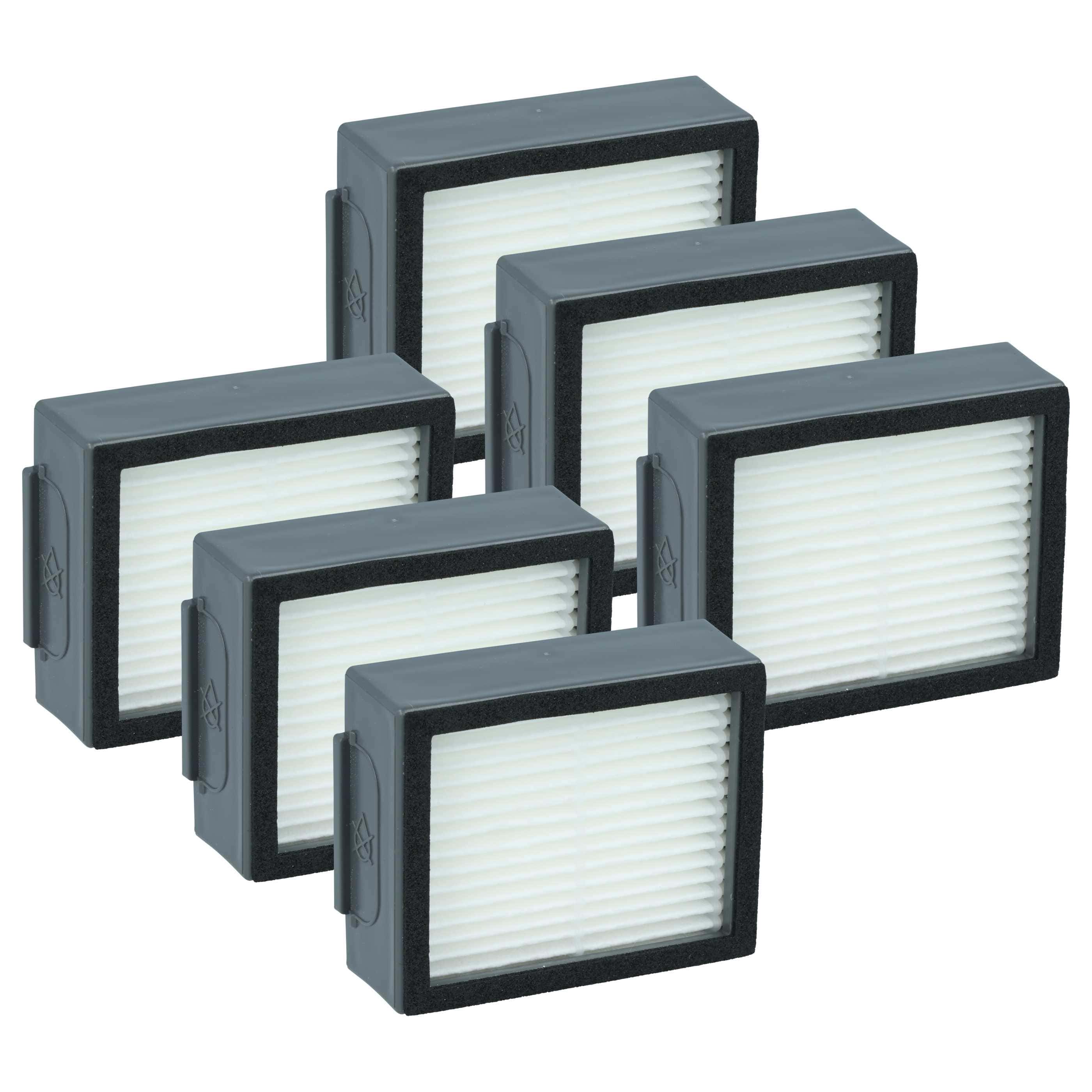 6x Filter suitable for iRobot Roomba E5, E6, E7, i7 Vacuum Cleaner