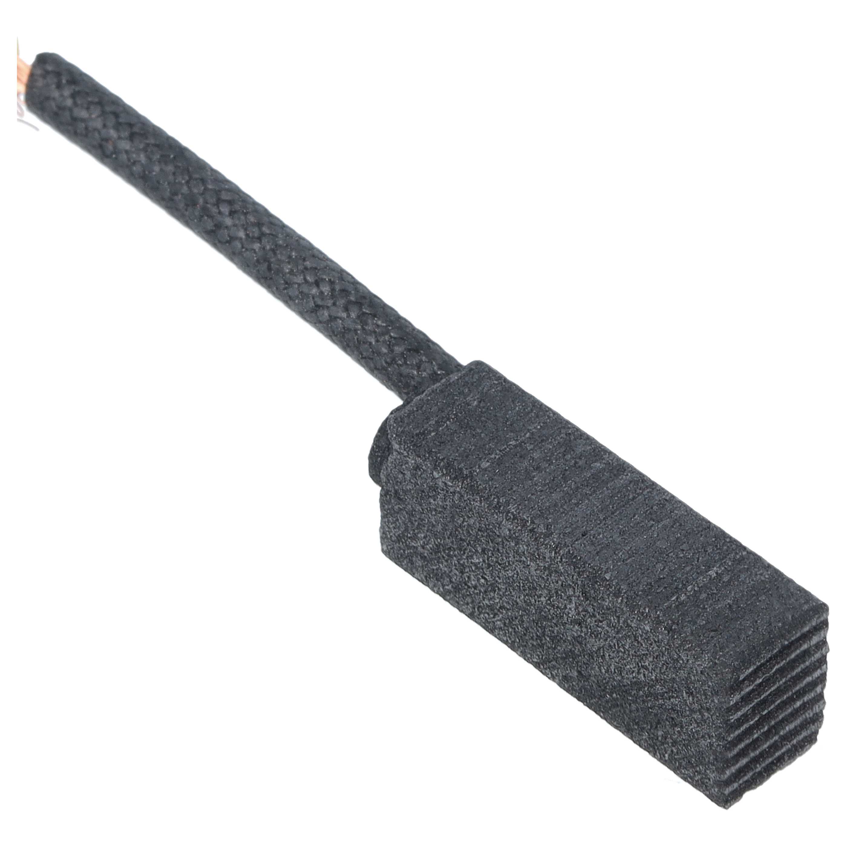 2x Carbon Brush as Replacement for MZ 0816.1-202 for motorbike, generator - 6 x 8 x 20 mm