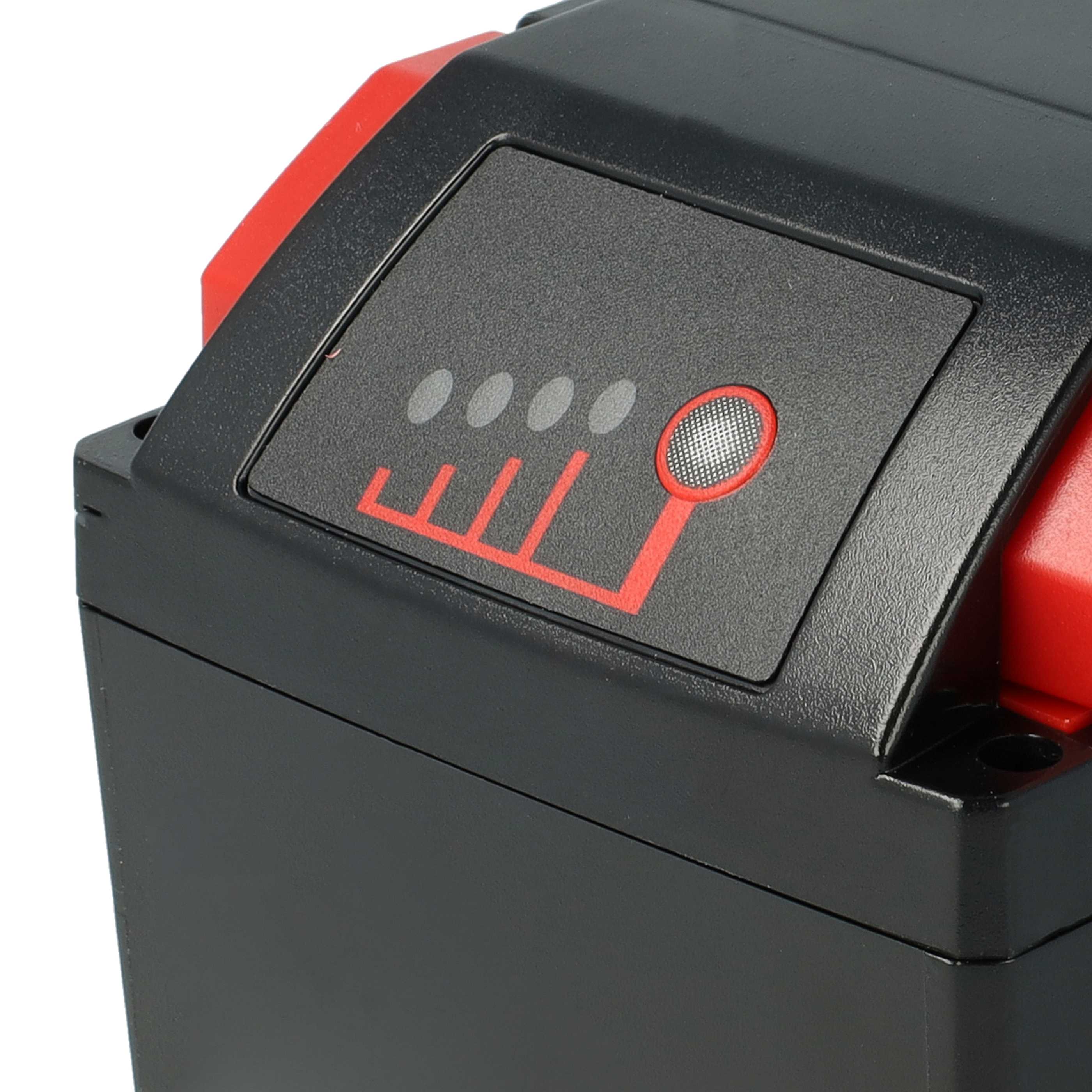 2x Battery replaces AEG Milwaukee 48-11-1830, 48-11-2830 Electric Power Tool - 4000 mAh, 28 V, Li-Ion