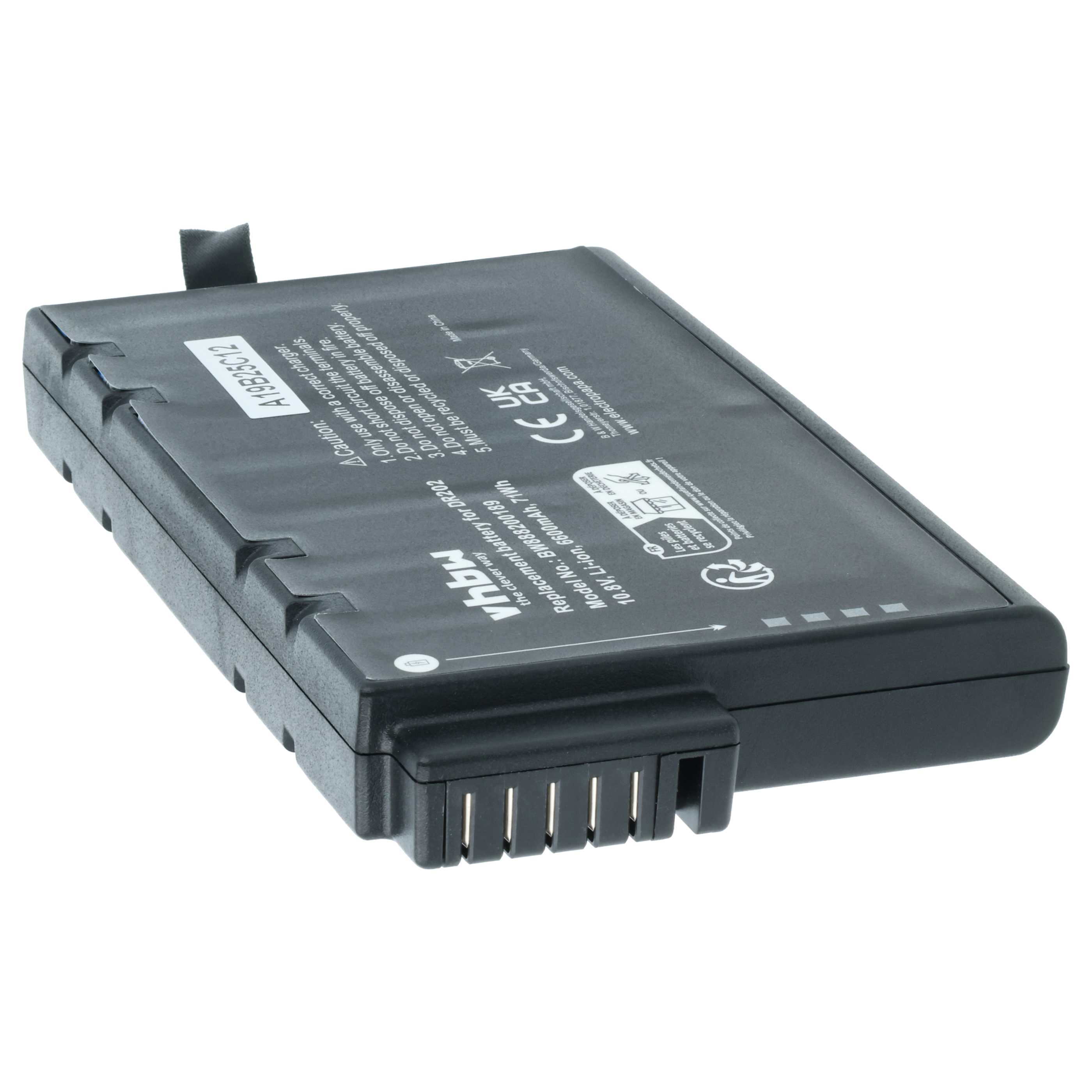 Batteria sostituisce JDSU LI202S66A, LI202S-6600 per notebook - 6600mAh 10,8V Li-Ion