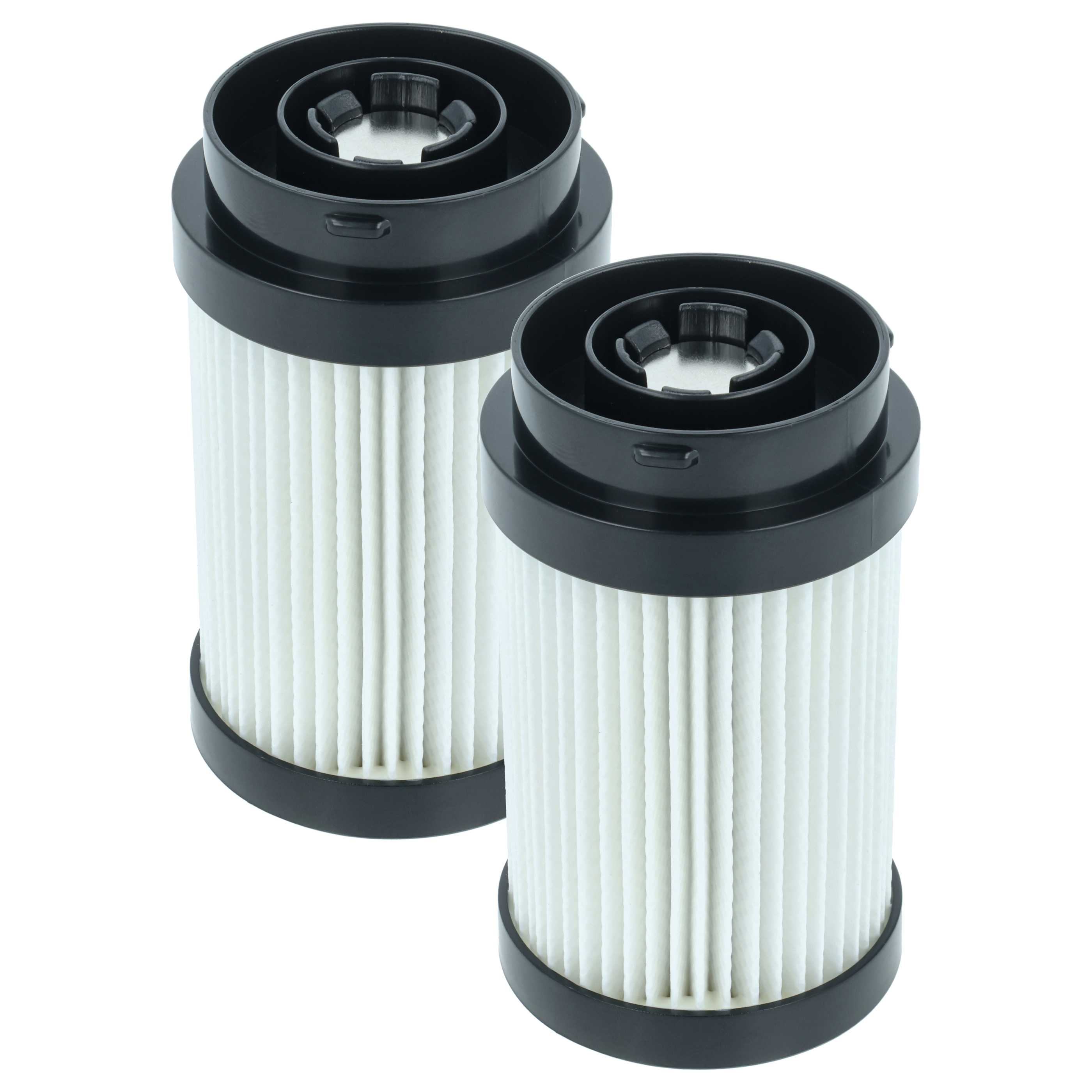 2x Filtro reemplaza Kärcher 2.863-318.0, 4054278898629 para aspiradora filtro Hepa - negro / blanco