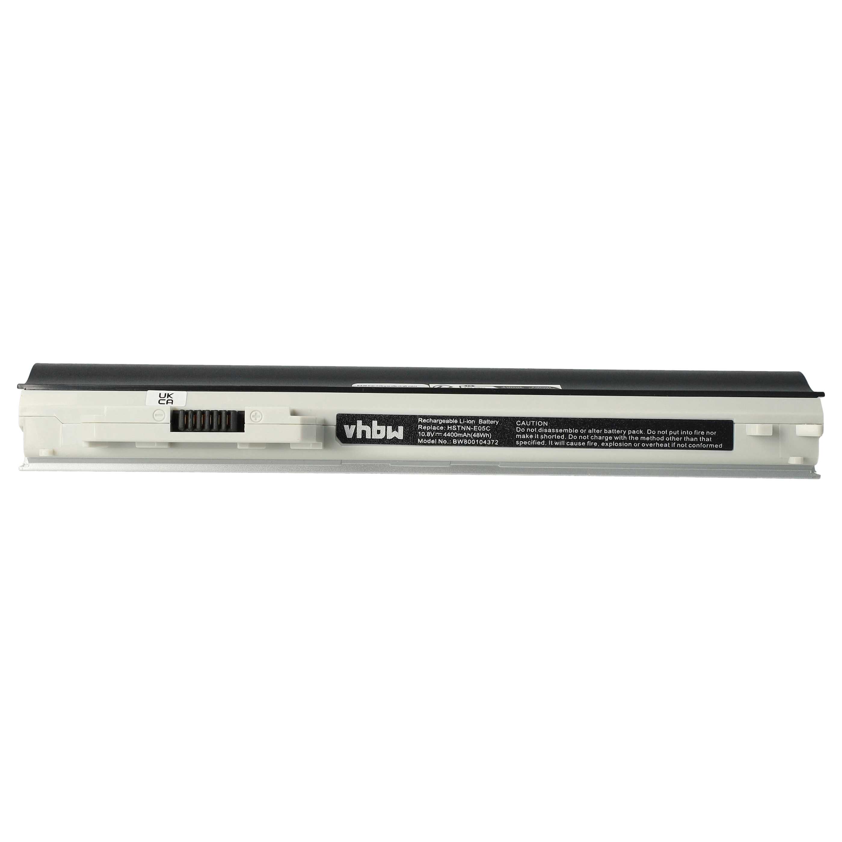 Akumulator do laptopa zamiennik HP 628419-001, 626869-851, 626869-321 - 4400 mAh 11,1 V Li-Ion, srebrnoszary