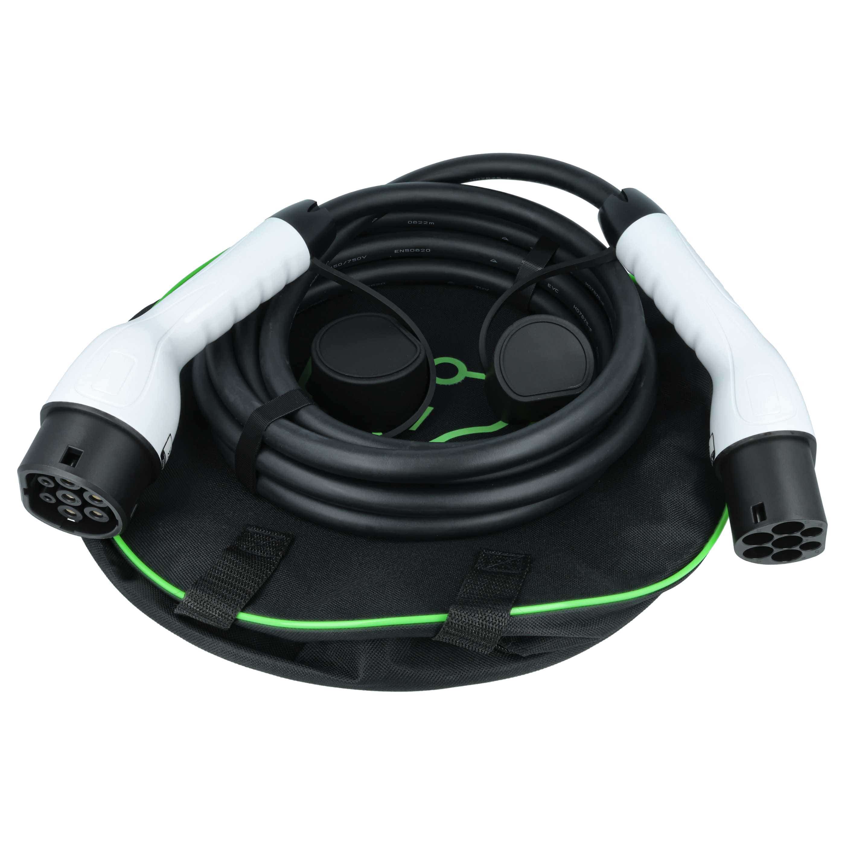 Charging Cable - Type 2 to Type 2 Cable, 3-phase, 32 A, 22 kW, 5 m