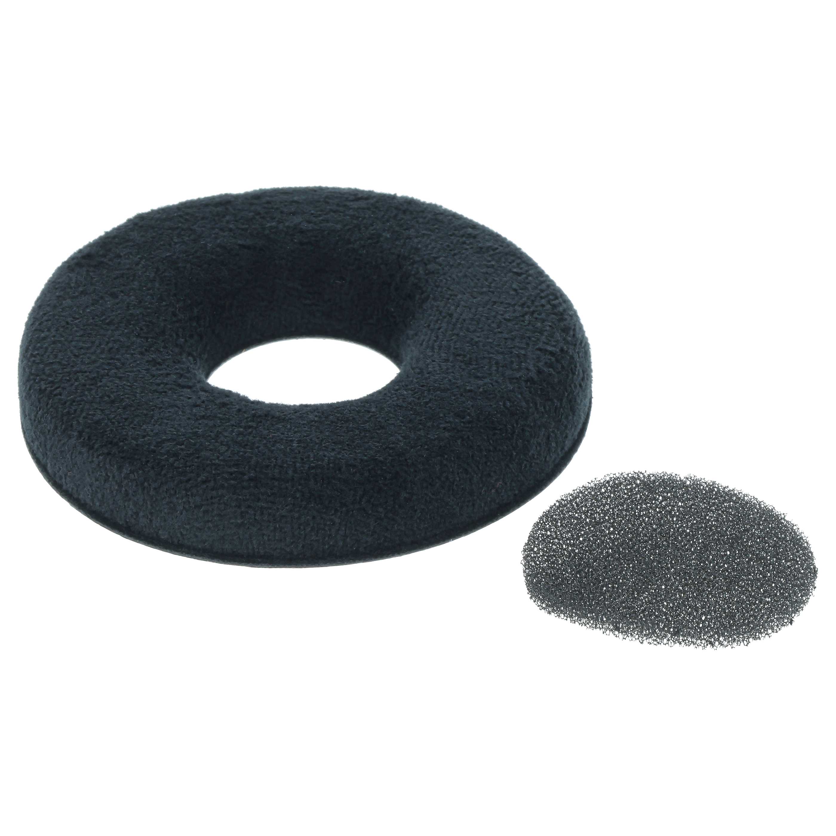 2x Coussinets d'oreille pour casques écouteurs AKG K121 -, surface mate noir