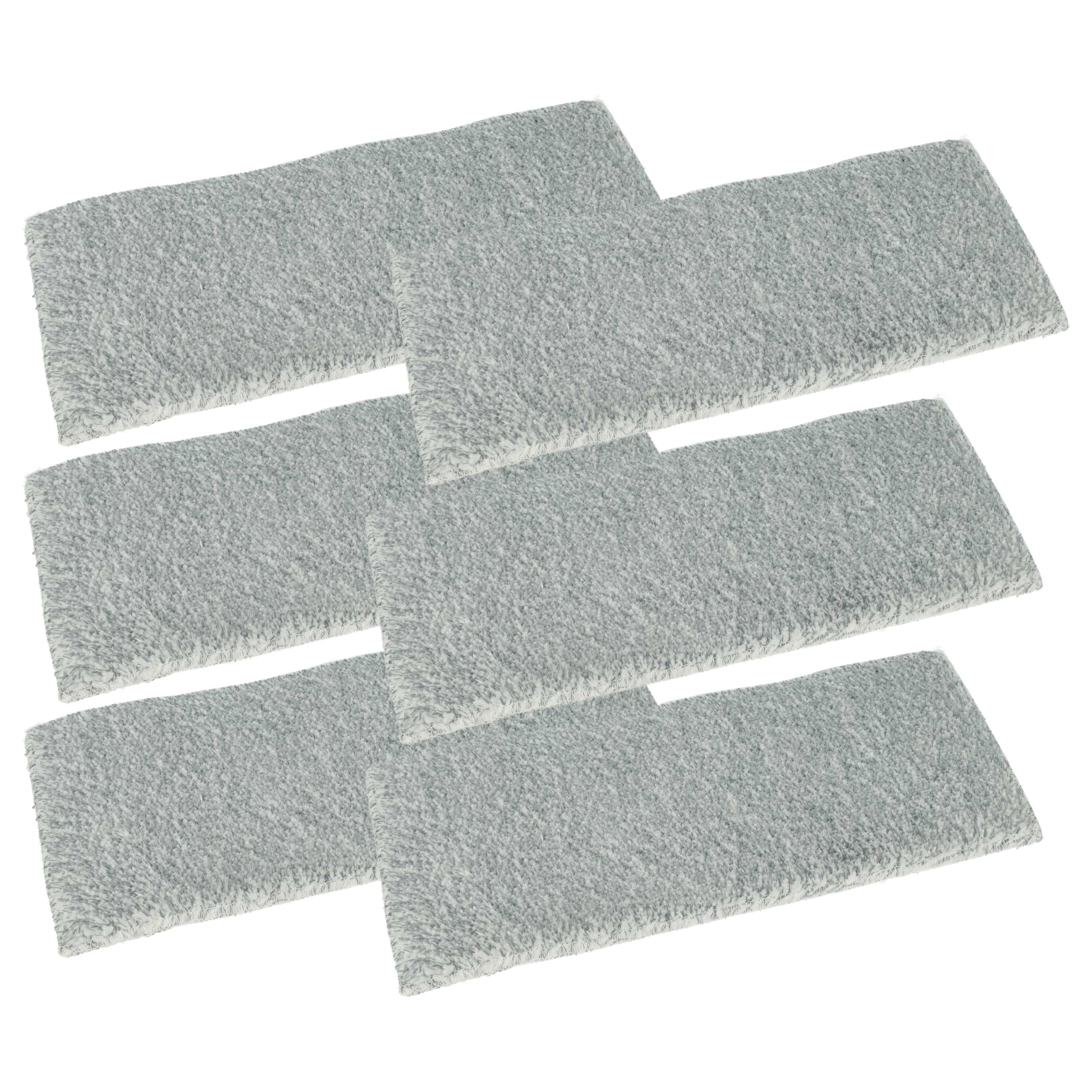 6x Panno per pulitore per finestre Vorwerk folletto VG100, GC100, MF100, VG100+