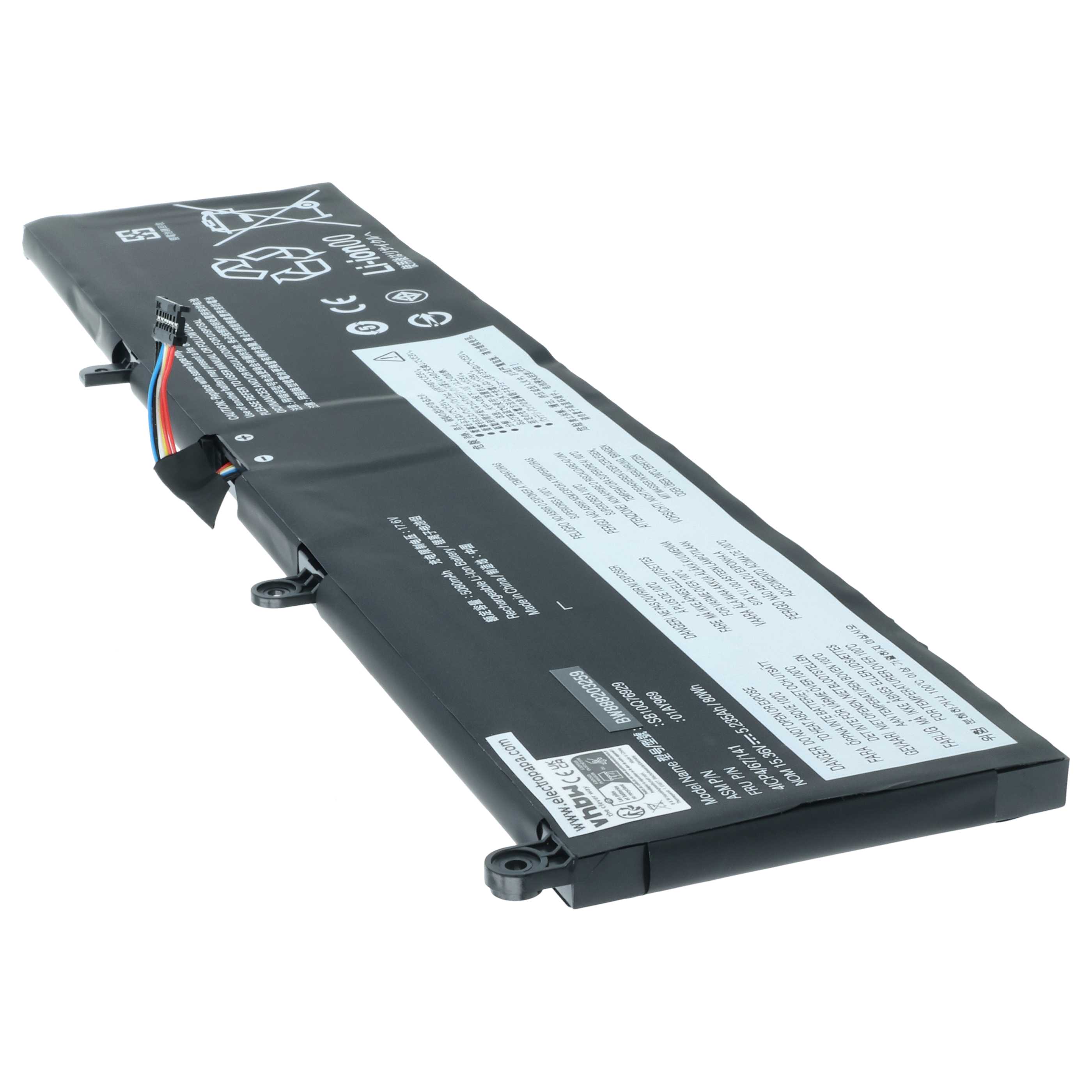Akumulator do laptopa zamiennik Lenovo 4ICP4/67/141, 5B10W13898, 01AY969, 01AY968 - 5150 mAh 13,56 V LiPo