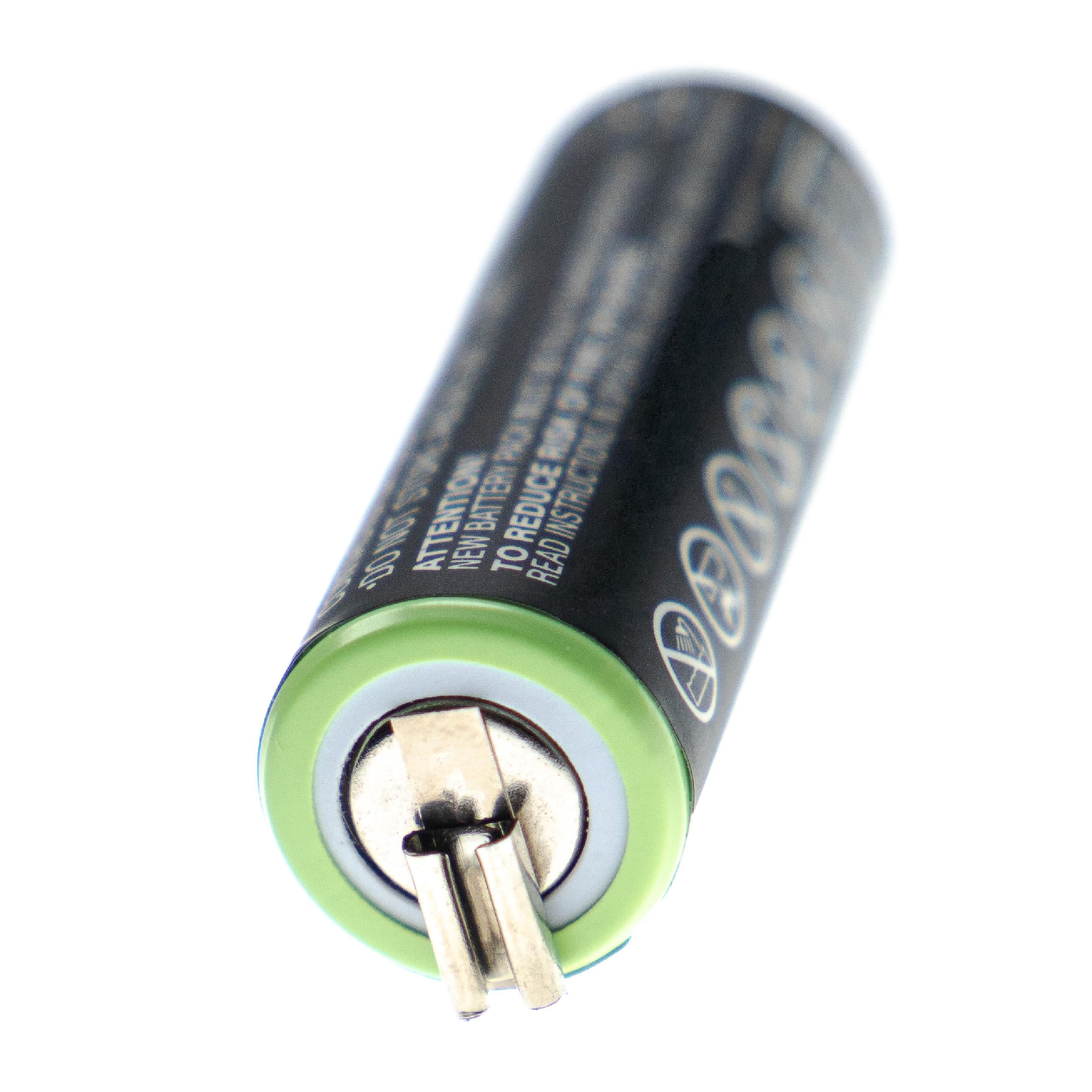 Batterie remplace Moser 1591-0062, 1590-7291, 1591-0067 pour rasoir électrique - 1200mAh 1,2V NiMH