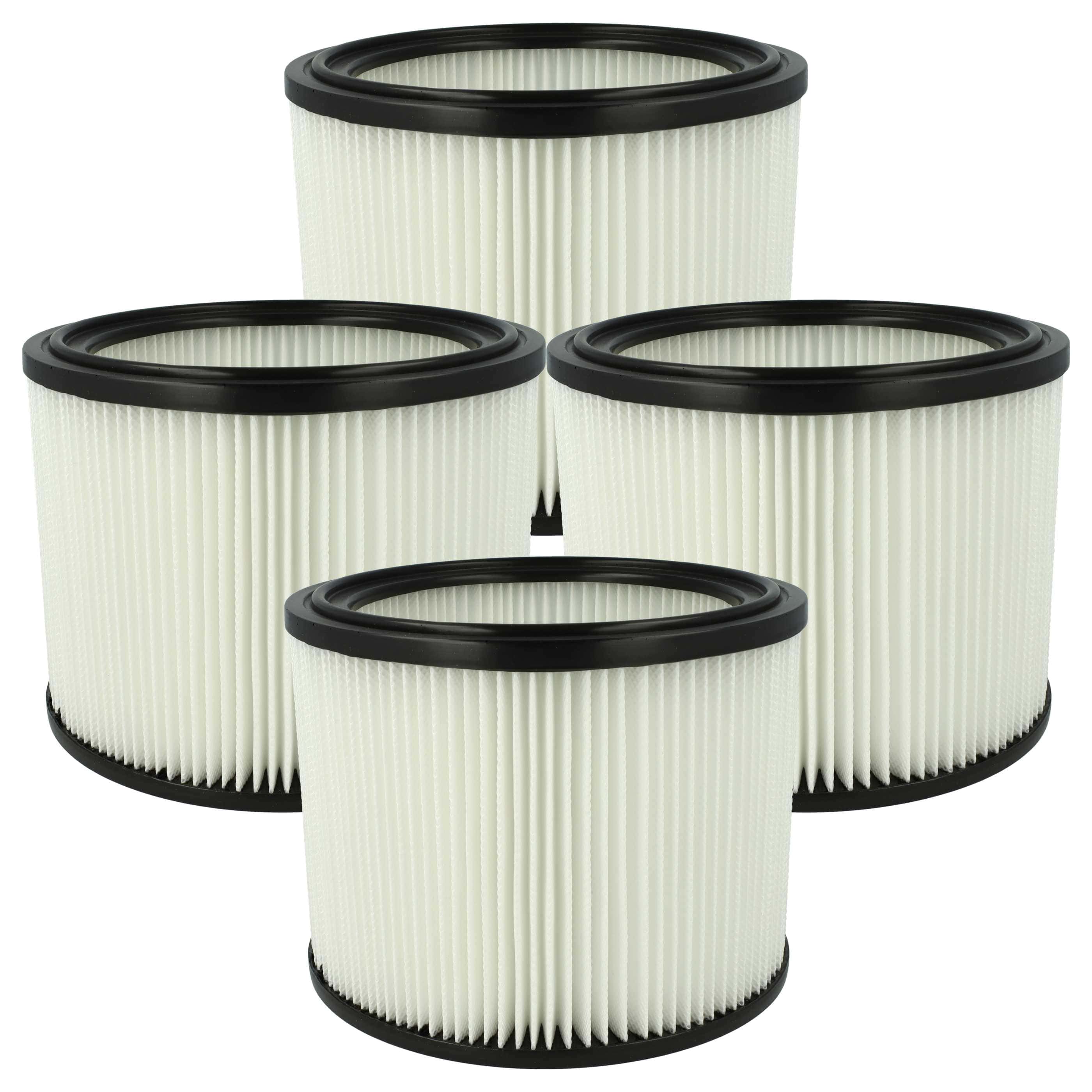 4x Filterelement als Ersatz für Berner 94314 für Berner Staubsauger