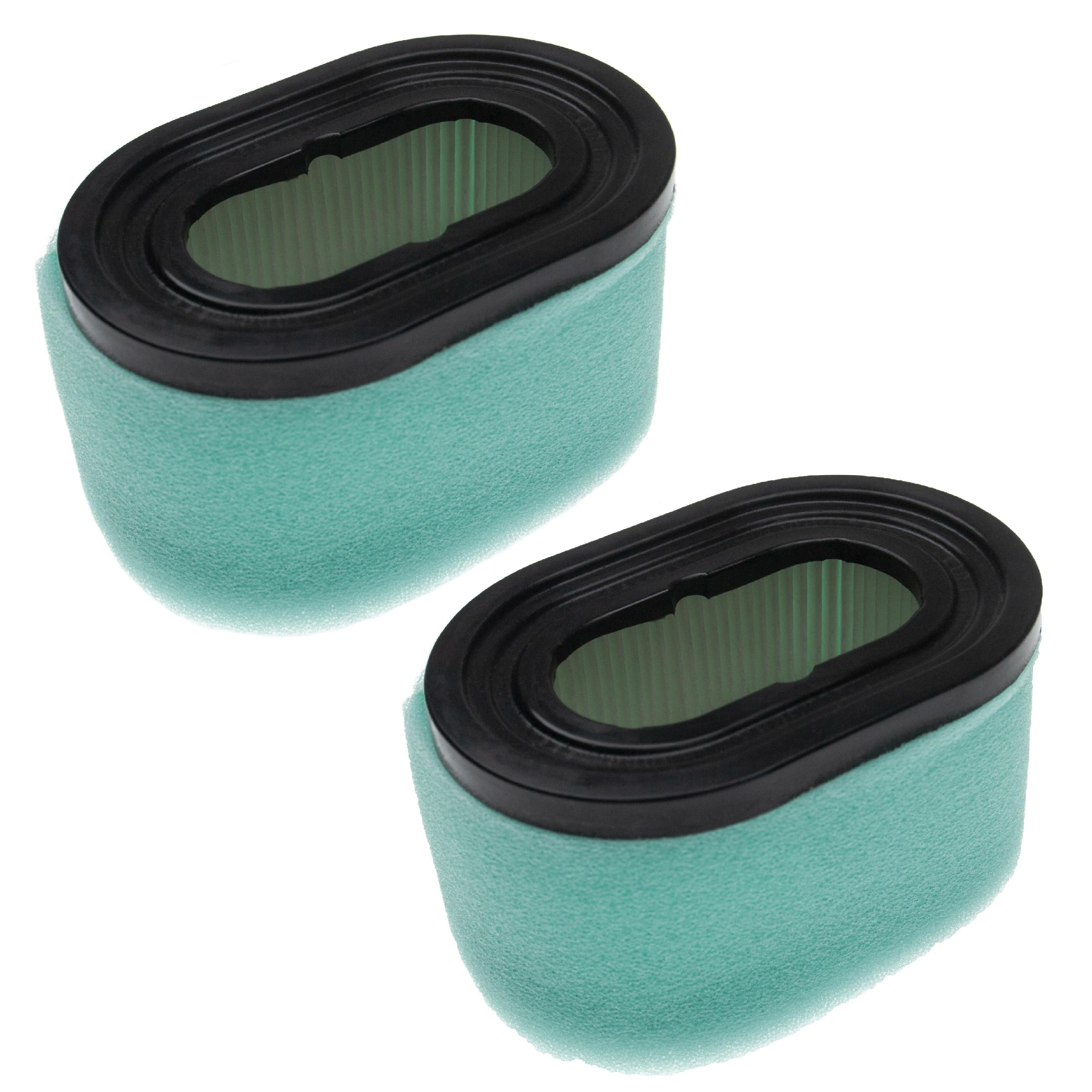 4x Filter as Replacement for Briggs & Stratton 272533, 273185 - Filter Set (2x air filter, 2x pre-filter)