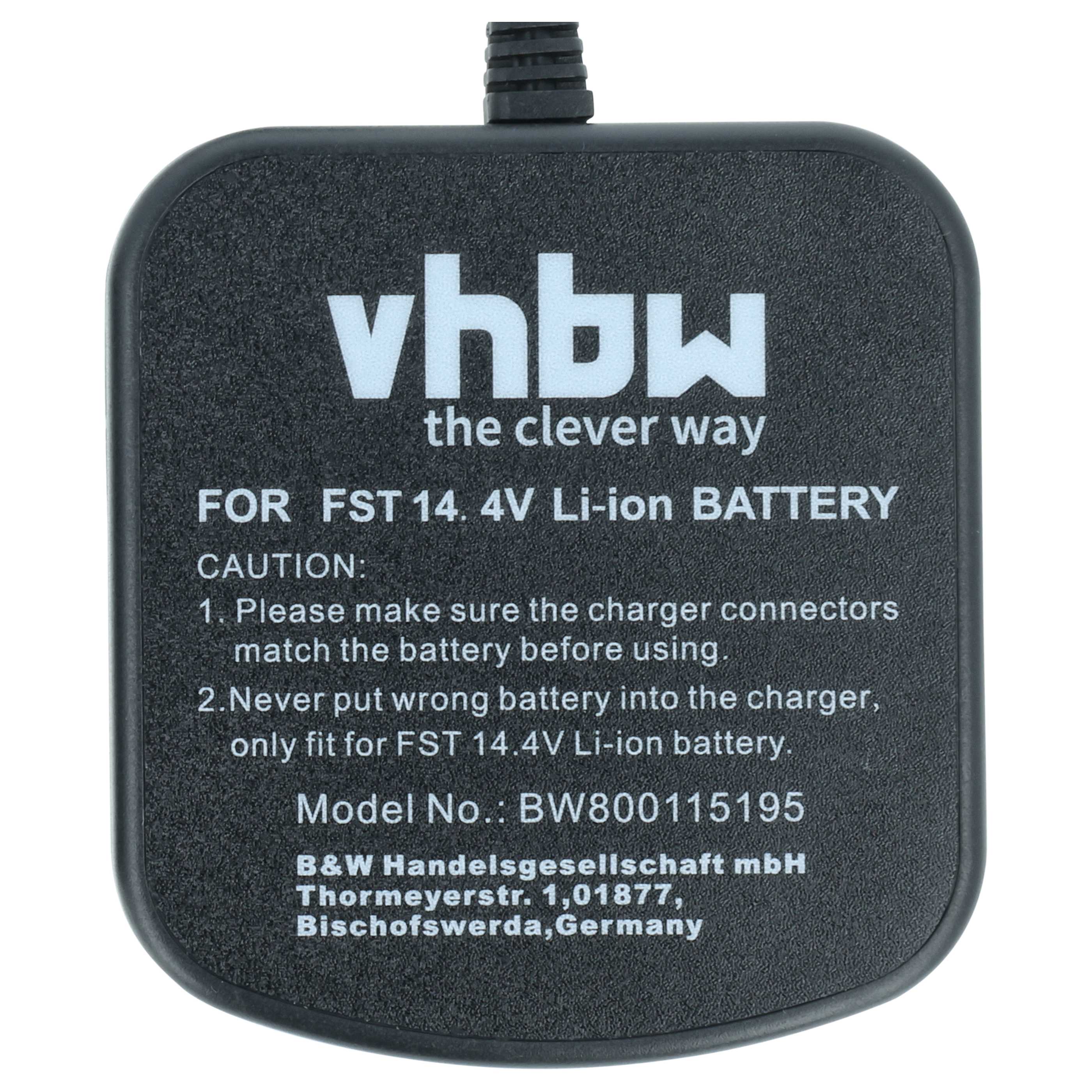 Charger suitable for Festo Festool T15+3 Power Tool Batteries - Li-Ion, 1.5A