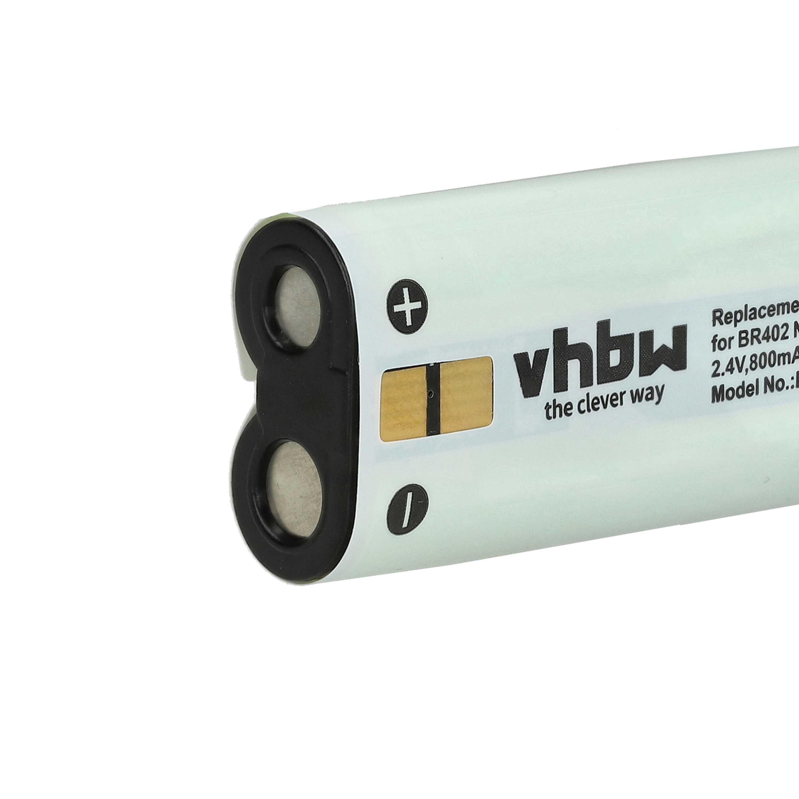 Dictaphone Battery replaces Olympus BR403, BR402 - 800 mAh 2.4 V NiMH