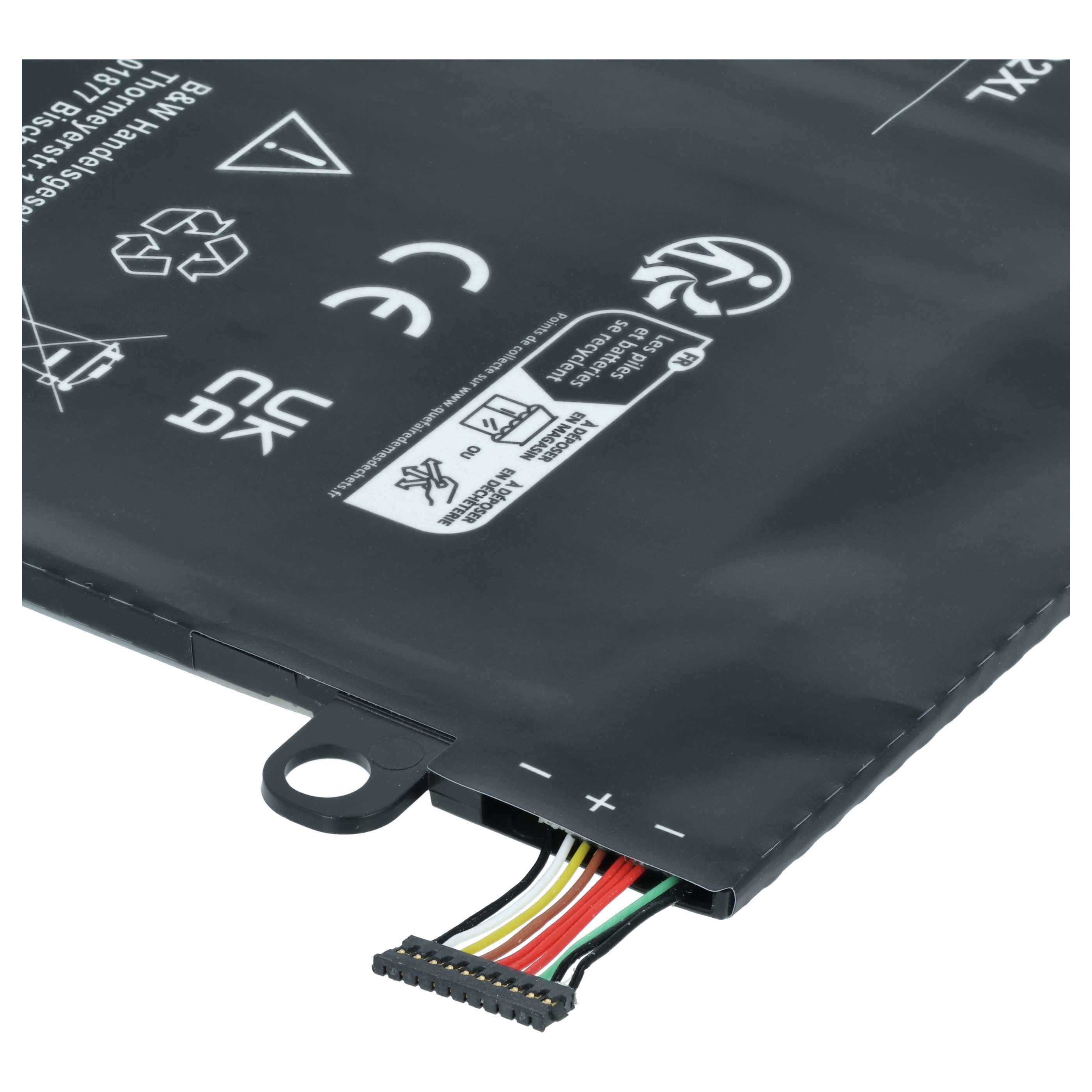 Akumulator do laptopa zamiennik HP 859517-855, 859470-1B1, SW02XL, HSTNN-IB7N - 4200 mAh 7,4 V LiPo, czarny