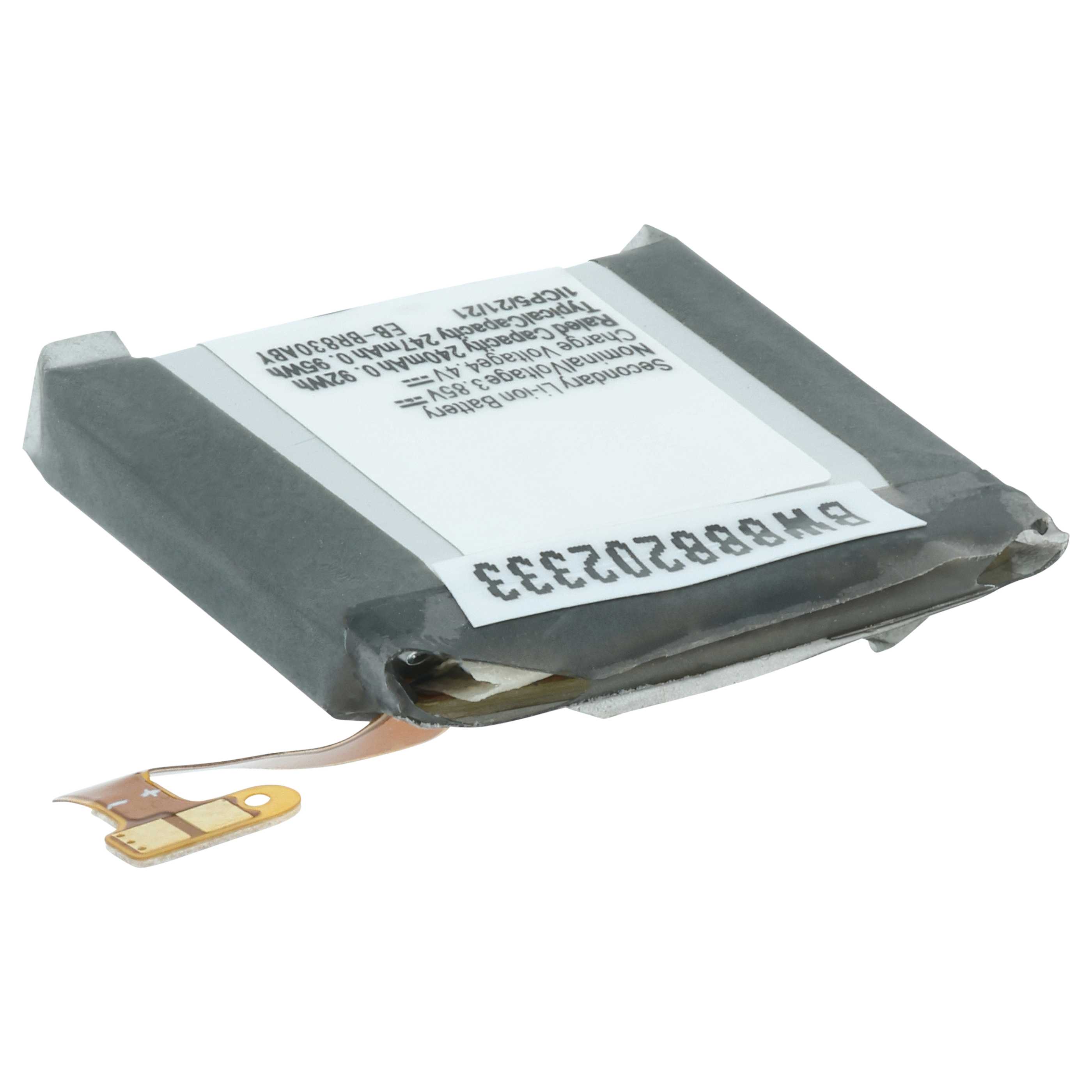Smartwatch Battery replaces Samsung EB-BR830ABY, GH43-04968A - 220 mAh 3.85 V Li-polymer