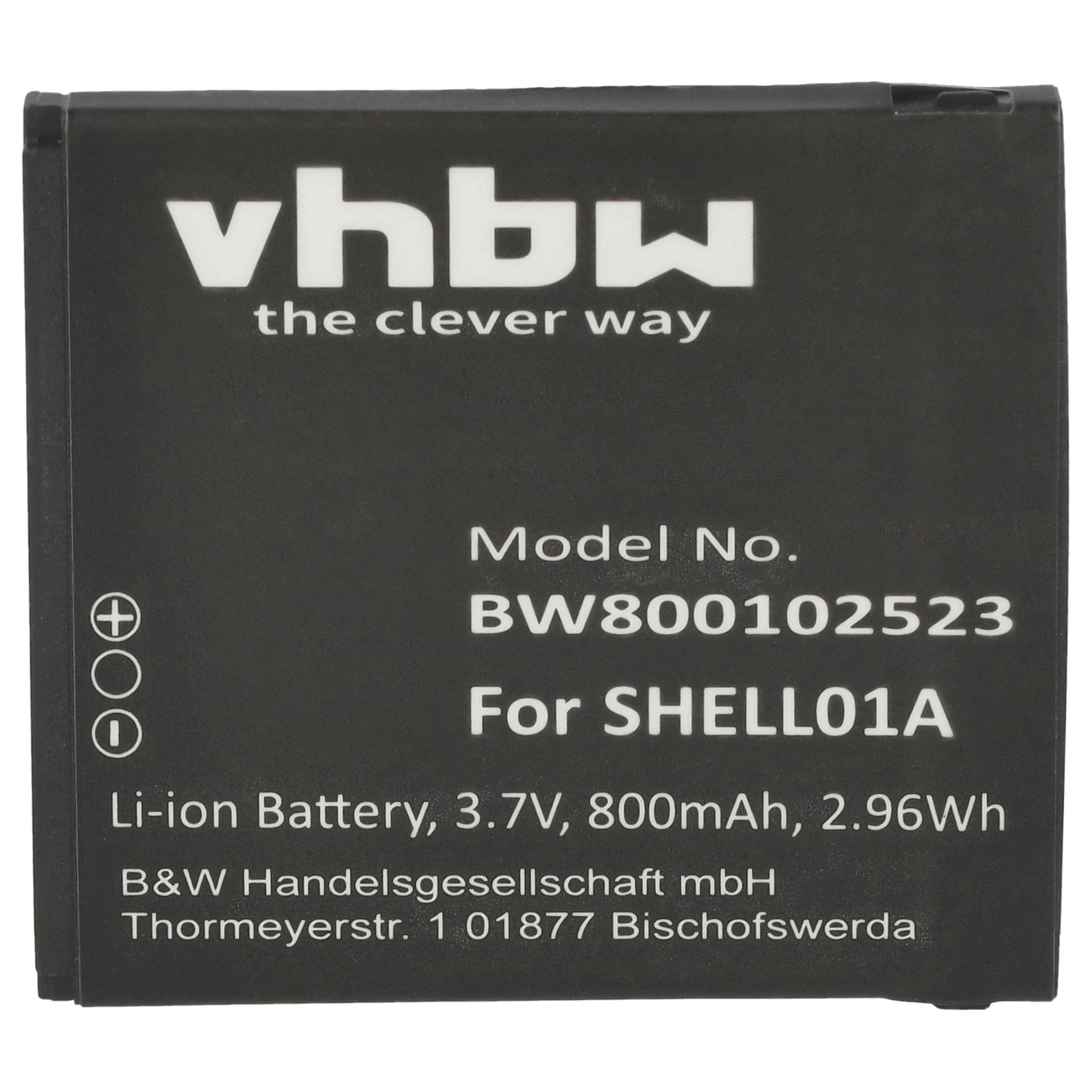 Akku als Ersatz für Doro DBF-800C, DBF-800D, DBF-800E, DBF-800A, DBF-800B - 800mAh 3,7V Li-Ion