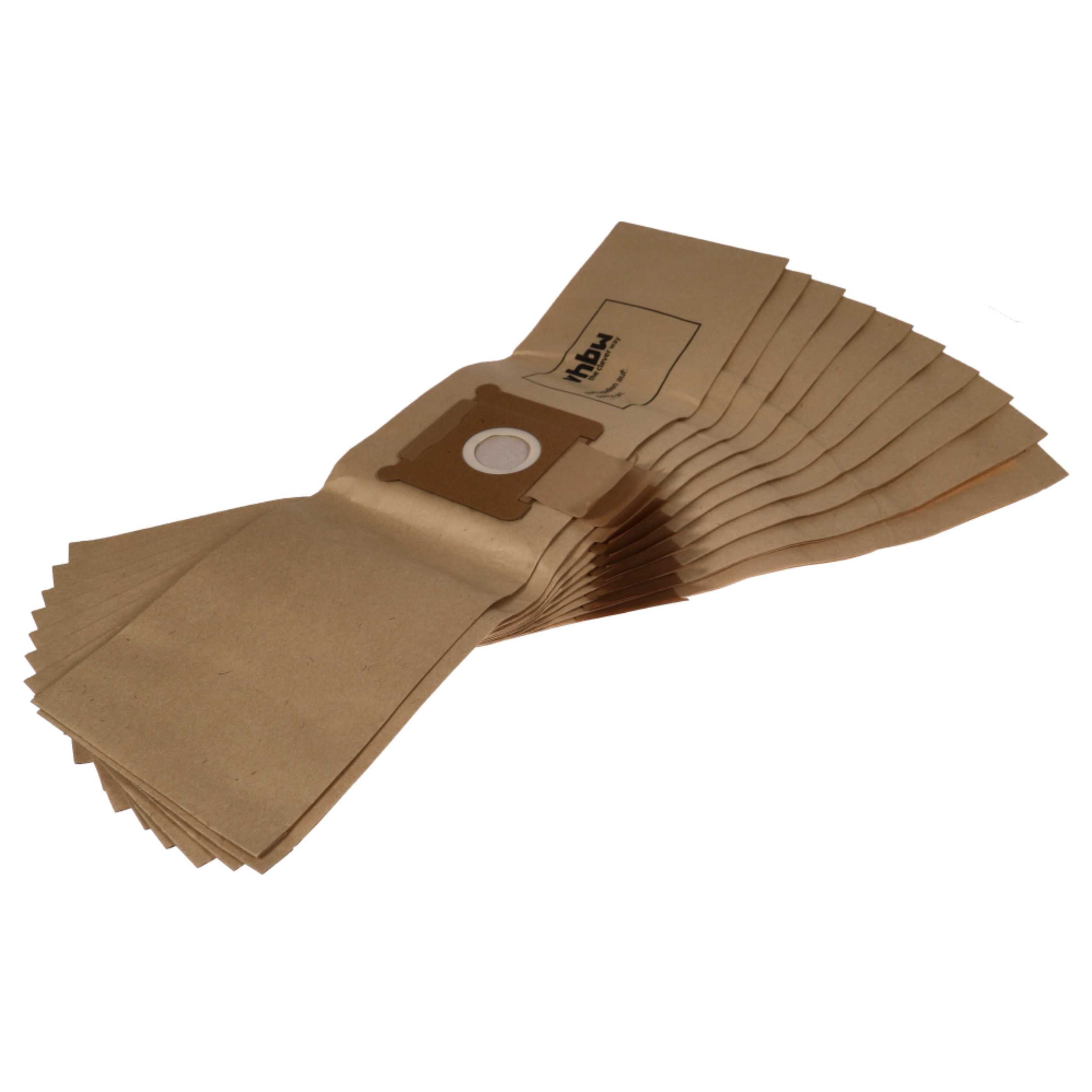 20x Sac remplace Fakir 2204805, 2601805, 3288810, 3270805 pour aspirateur Hako - papier
