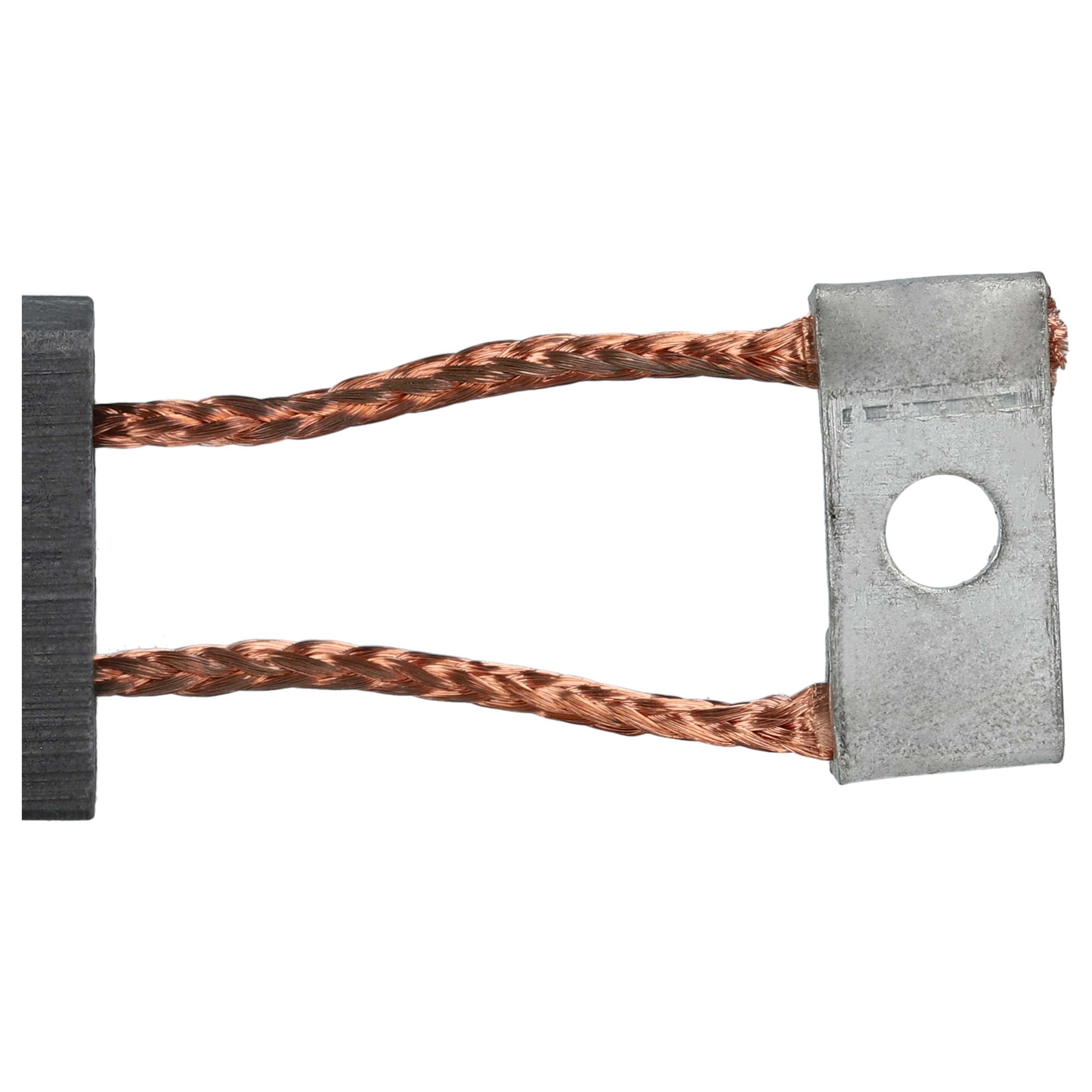 2x Kohlebürste als Ersatz für FER 8001.4/1-301 für Elektrowerkzeug - 6,3 x 20 x 17mm