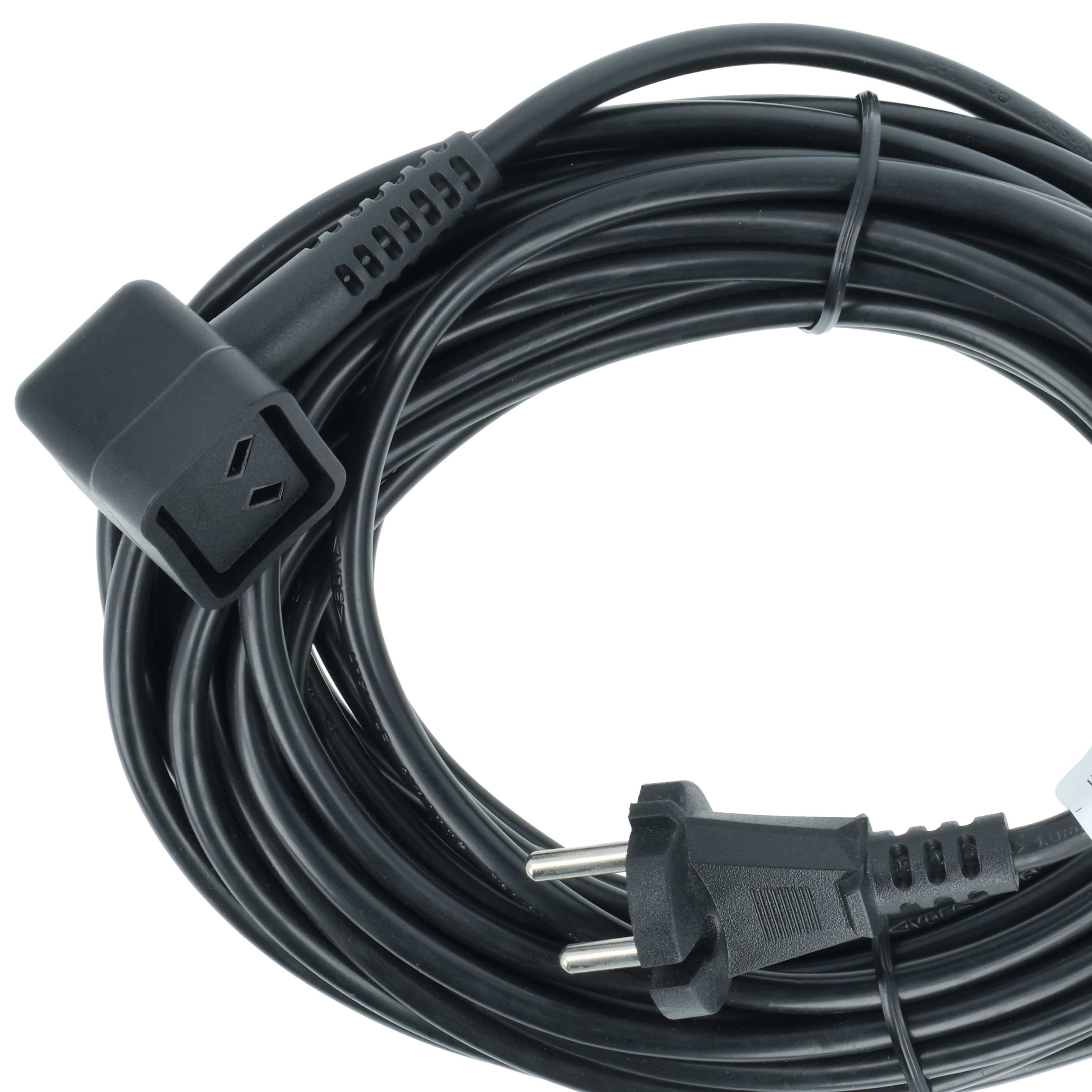 5x Power Cable suitable for Numatic NVP180-21 Vacuum Cleaner etc. - 10 m Cable