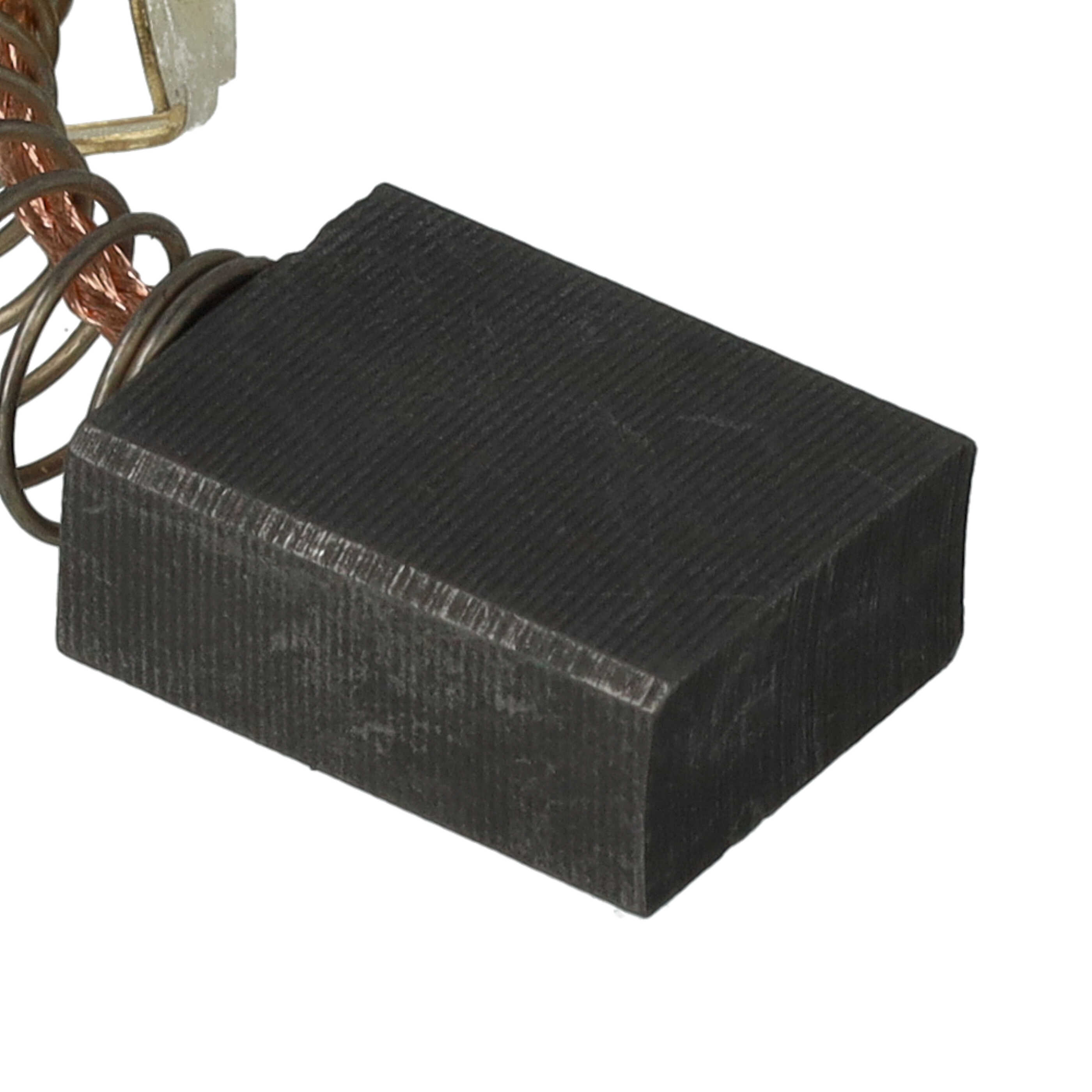 2x Spazzola carbone per utensili Einhell KGSZ 3050 + molla, 16 x 13 x 6,5 mm - Carboncini