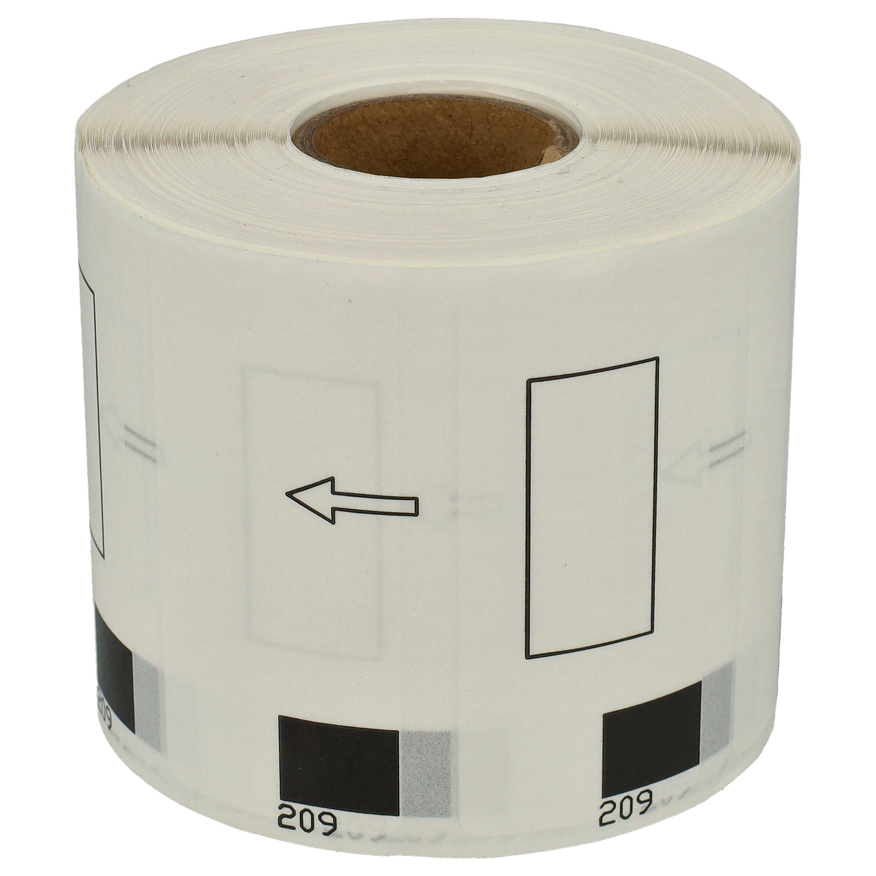 Labels replaces Brother DK-11209 for Labeller - Premium 62 mm x 29 mm