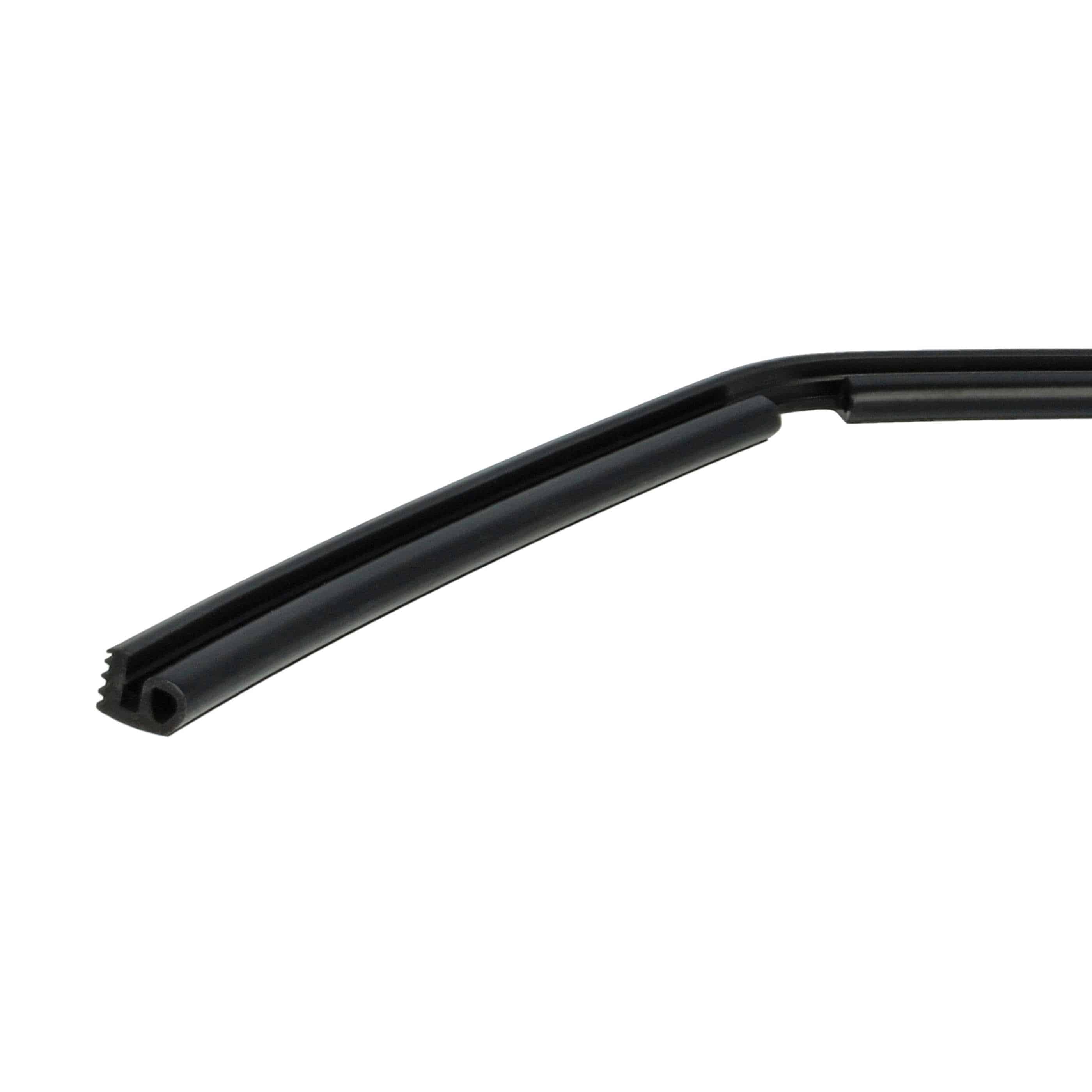 Universal Door Seal replaces AEG 152740100, 1520425008, 1527401002 for Zanussi various Dishwasher etc. - Black