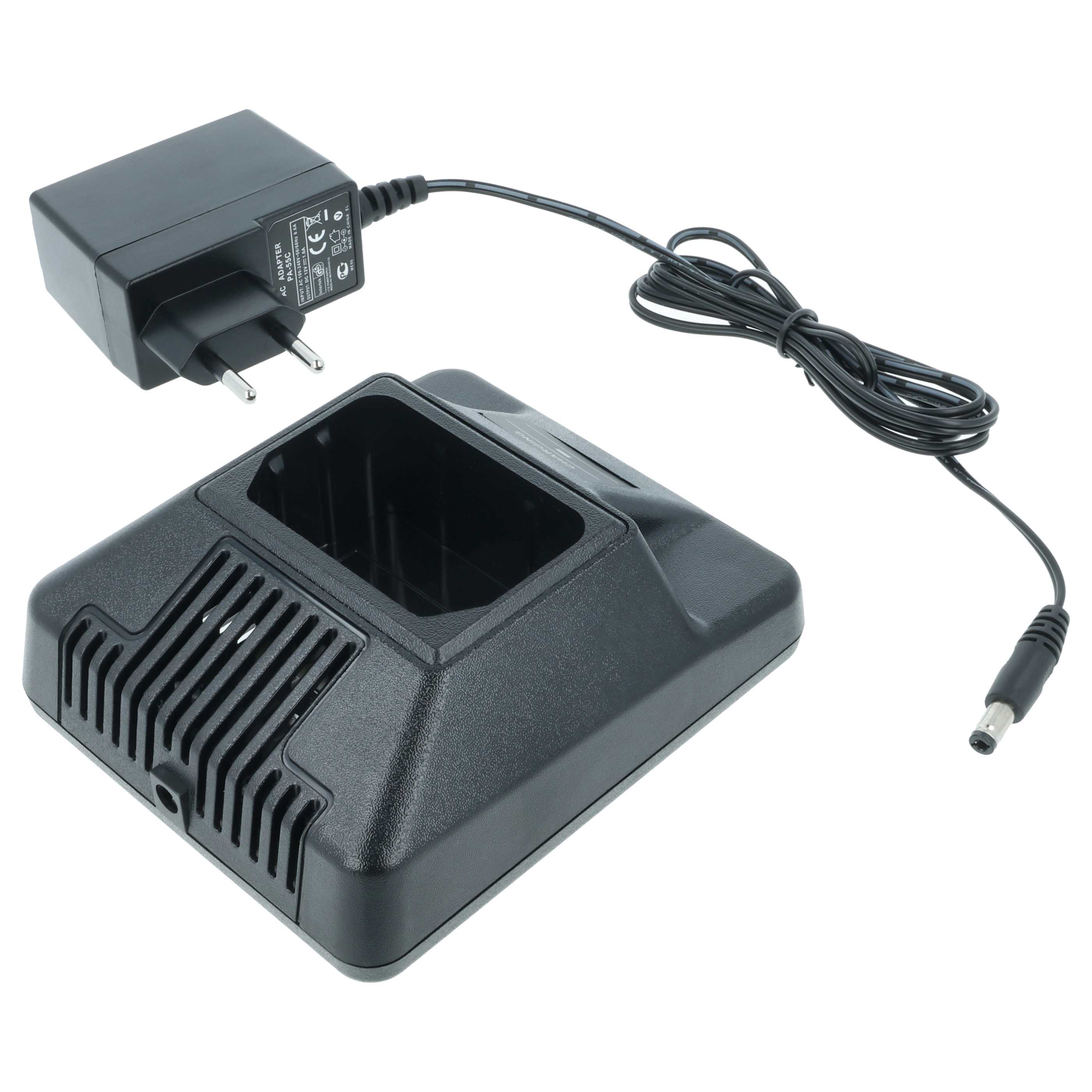 Charger + Mains Adapter Suitable for HNN 8148A Walkie Talkie Battery, 12V, 0.2A