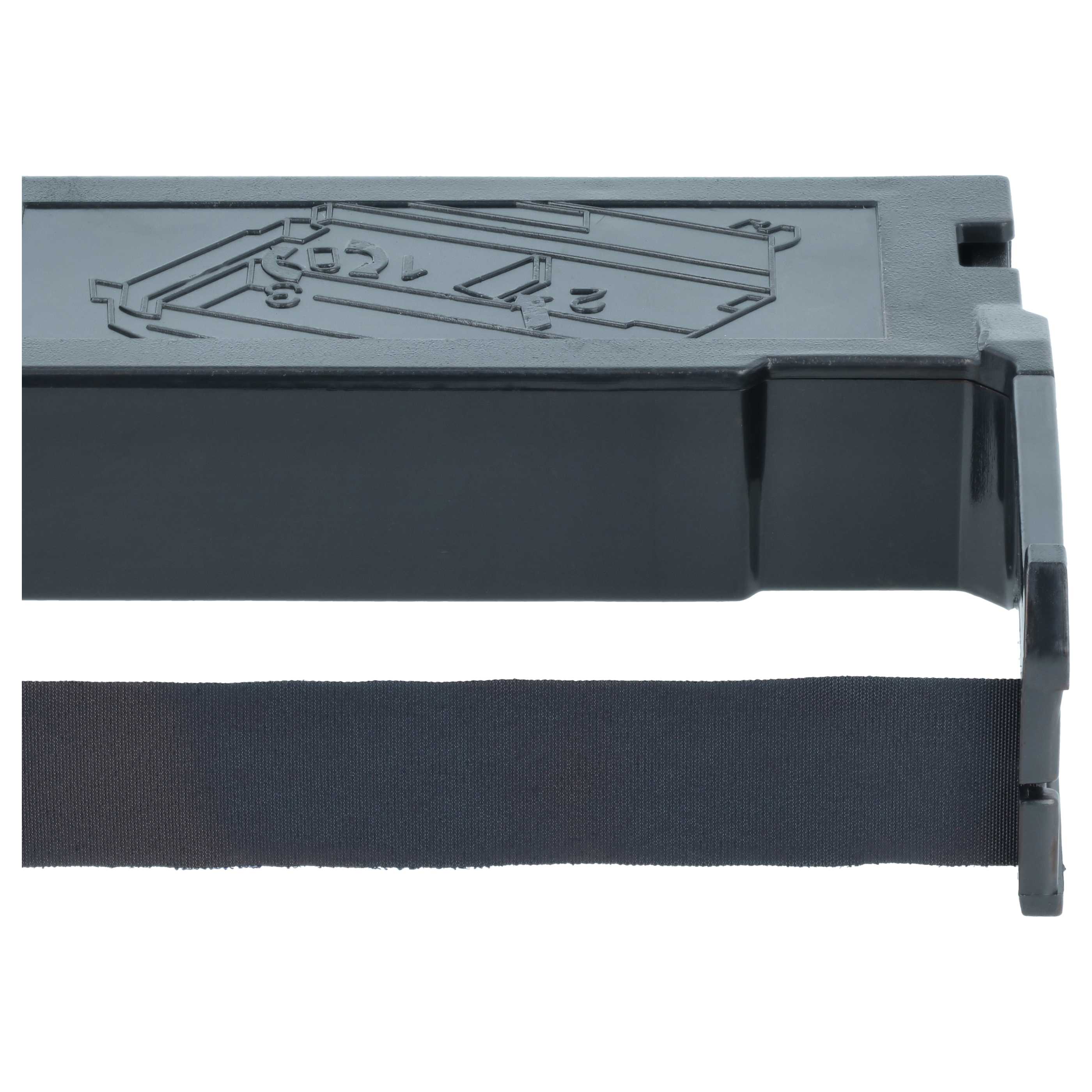 5x Cinta de escritura reemplaza Epson ERC-32B, ERC-32, C43S015371 para impresora agujas / recibos NCR - Negro